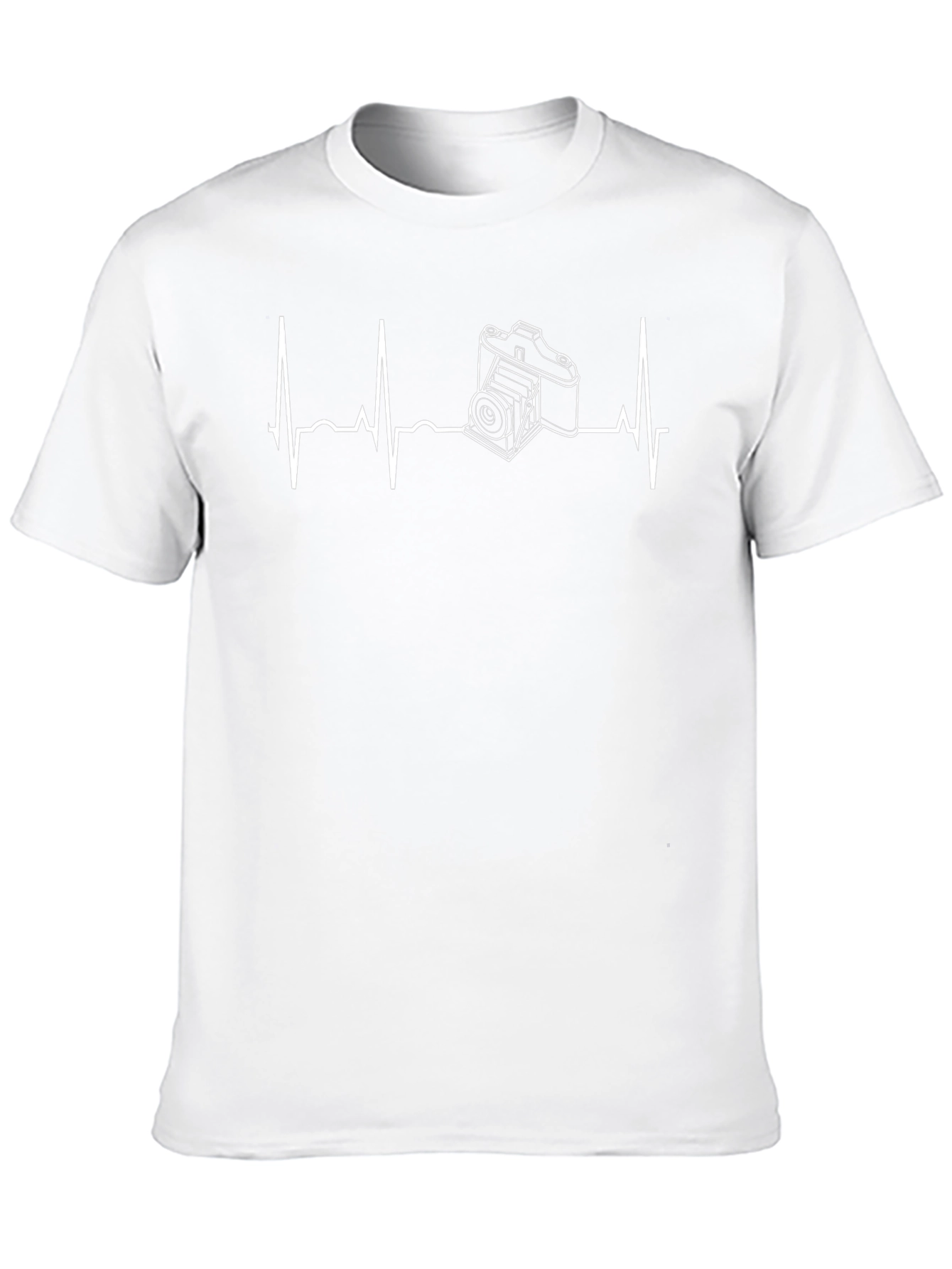 Camera Heartbeat Graphic Tee - Photographers Passion