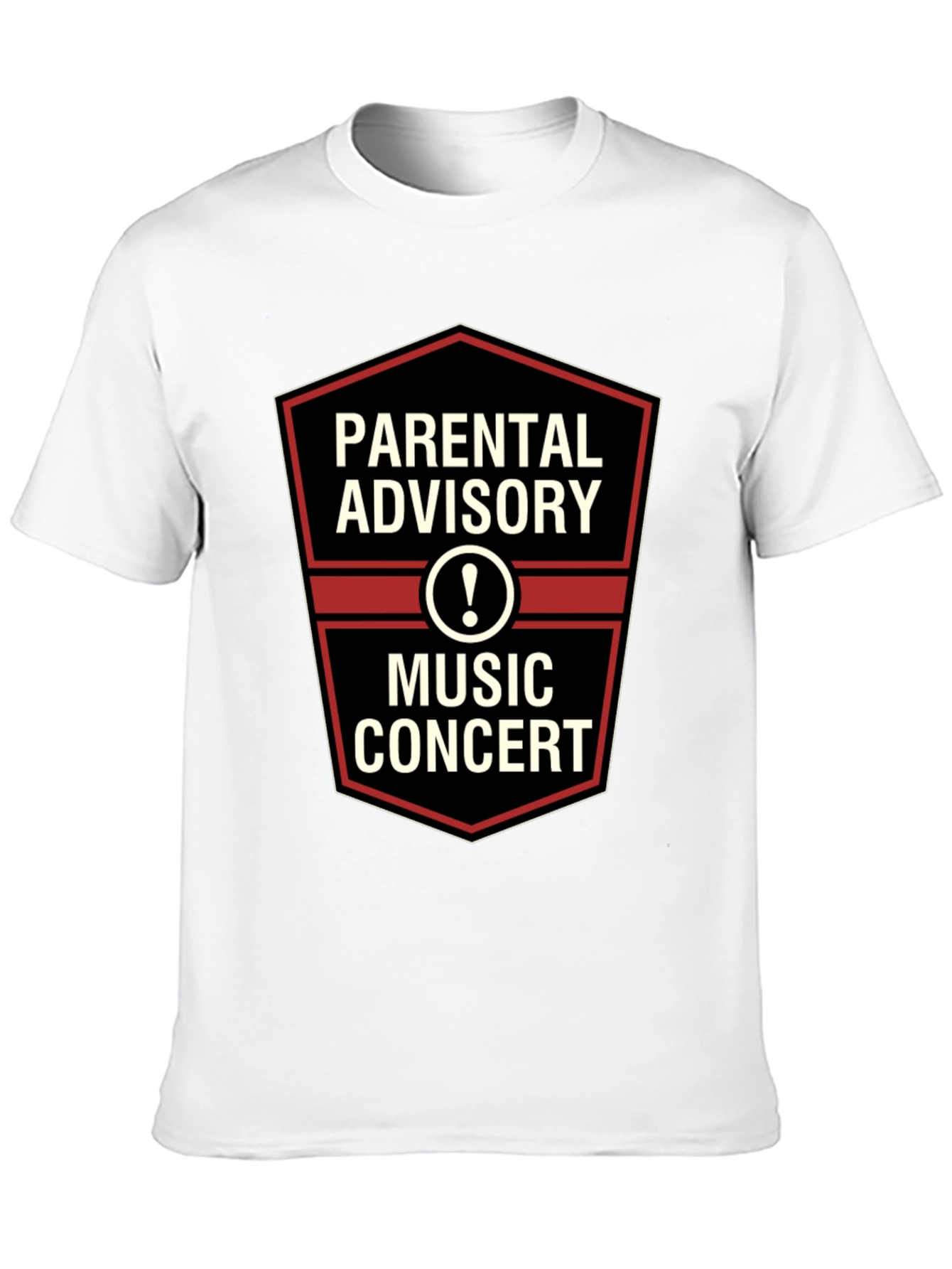 Parental Advisory Music Concert Graphic Tee