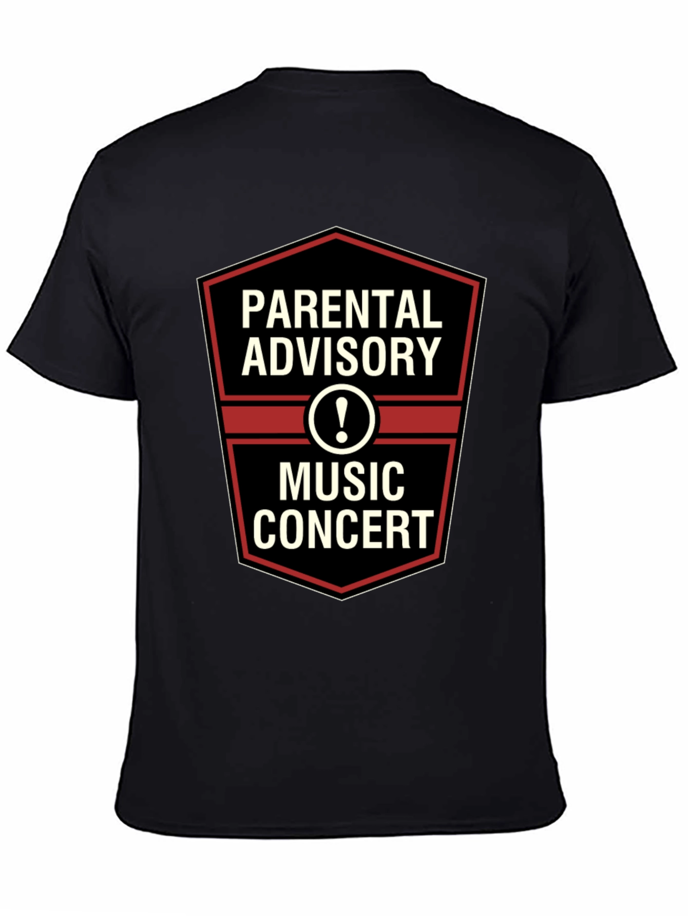 Parental Advisory Music Concert Graphic Tee