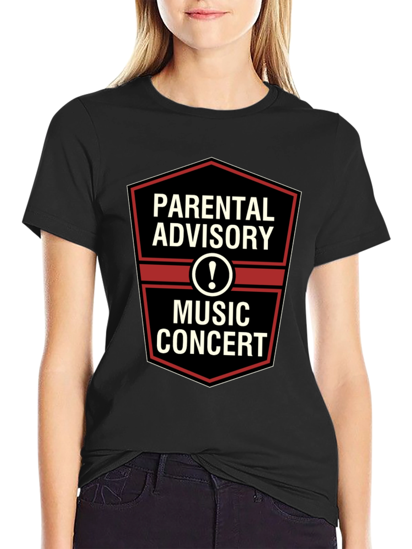 Parental Advisory Music Concert Graphic Tee