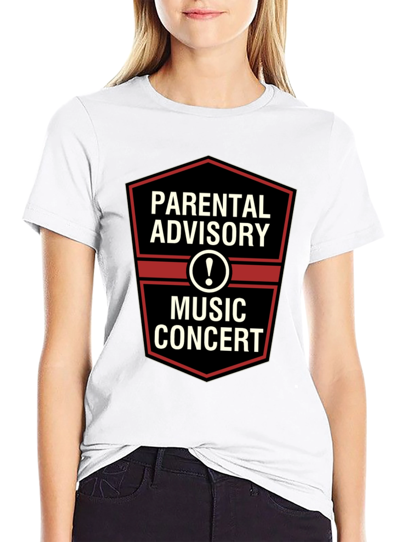 Parental Advisory Music Concert Graphic Tee