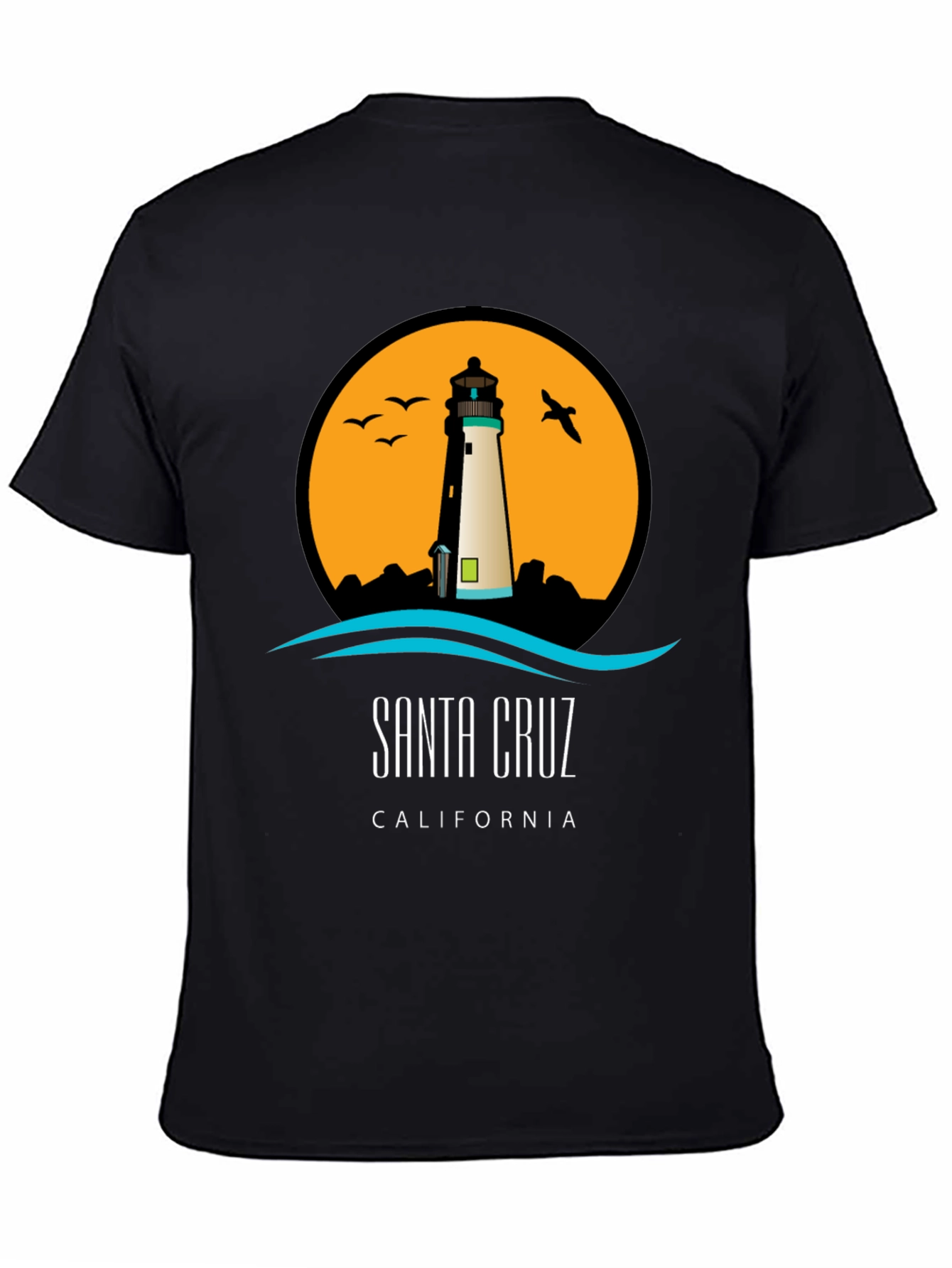Santa Cruz Lighthouse Graphic Tee