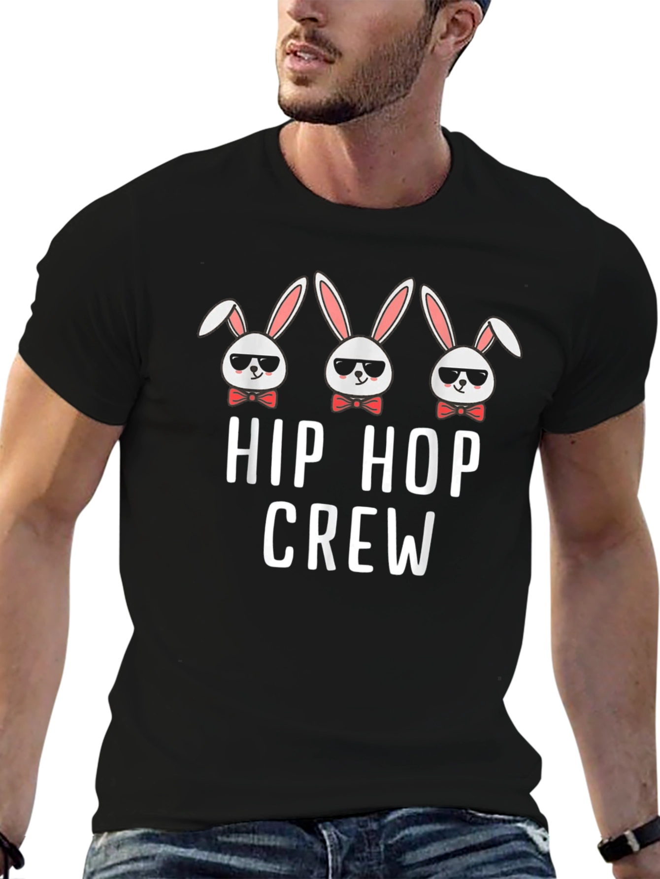 Hip Hop Crew Easter Bunny T-Shirt