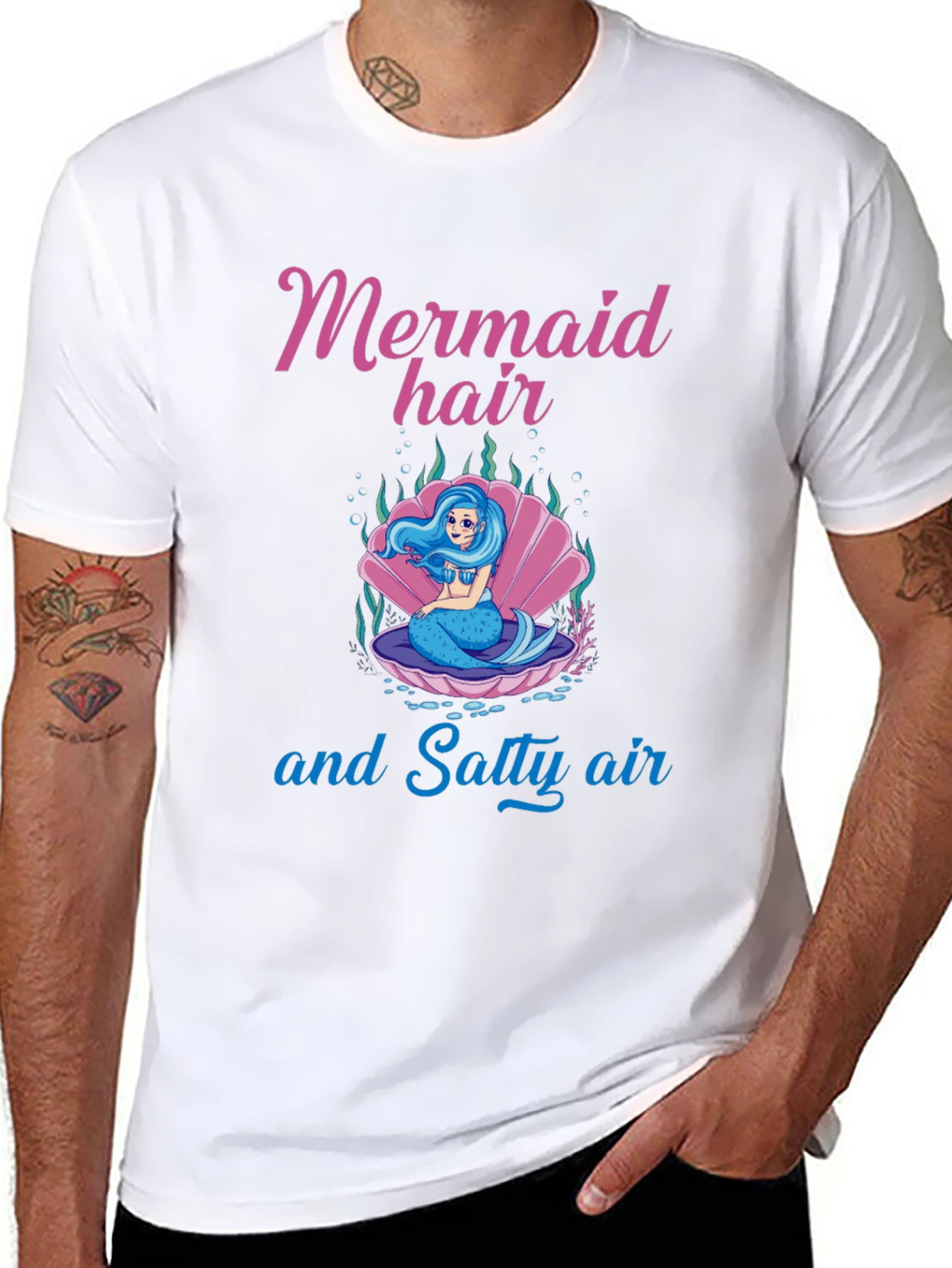 Mermaid Hair Salty Air Graphic Tee
