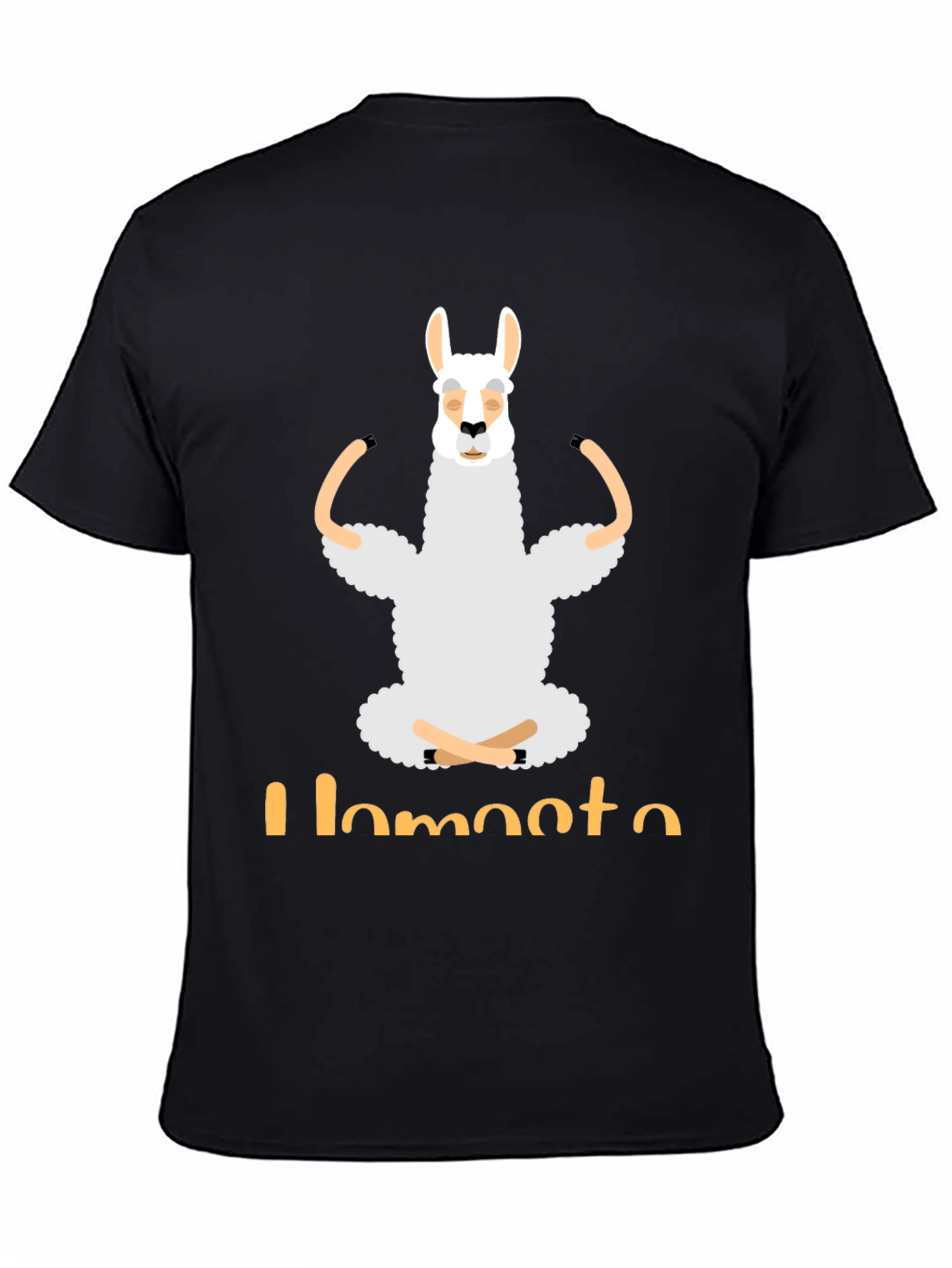 Llamaste Yoga T-Shirt - Funny Llama Meditating Tee