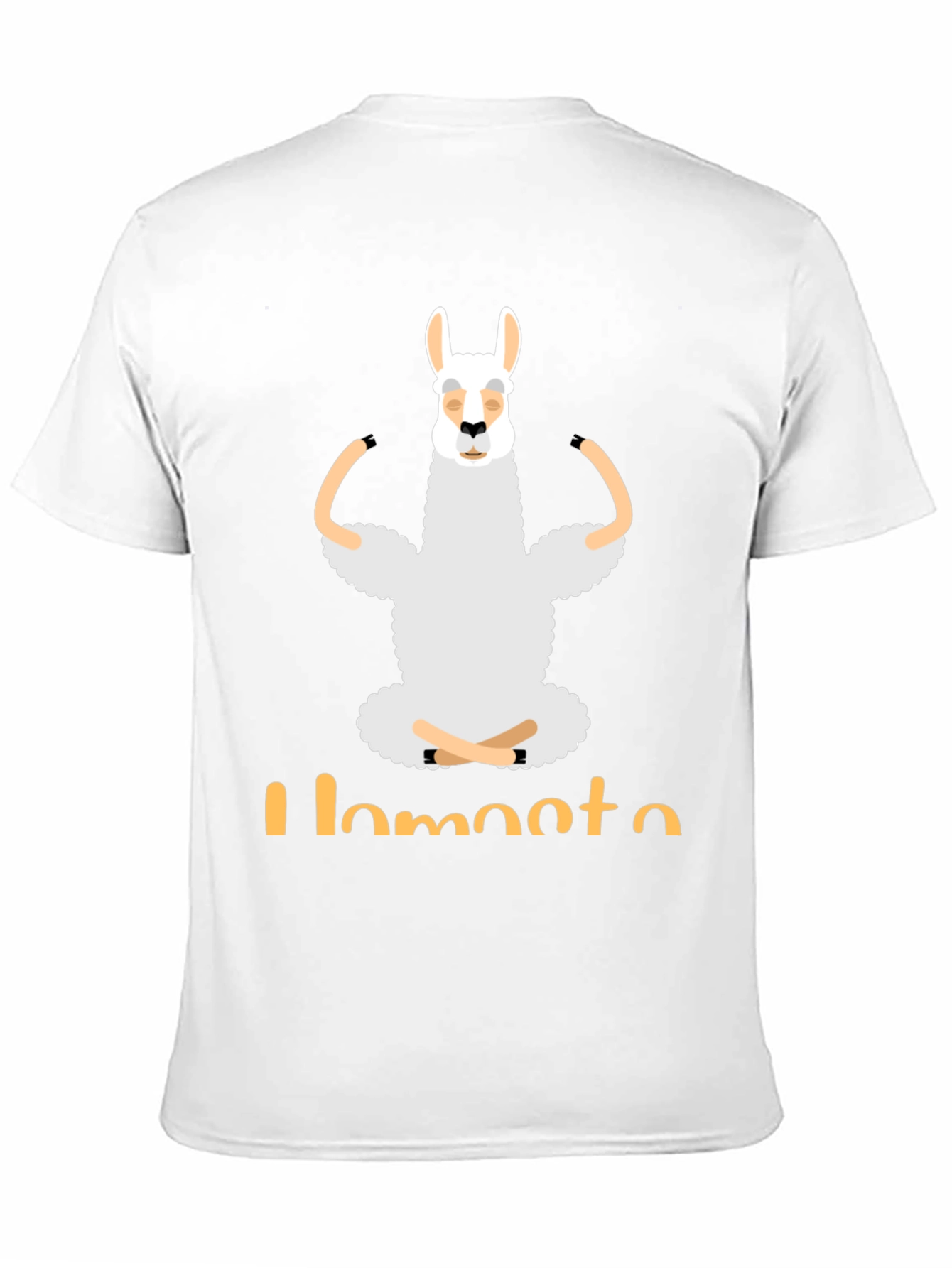 Llamaste Yoga T-Shirt - Funny Llama Meditating Tee