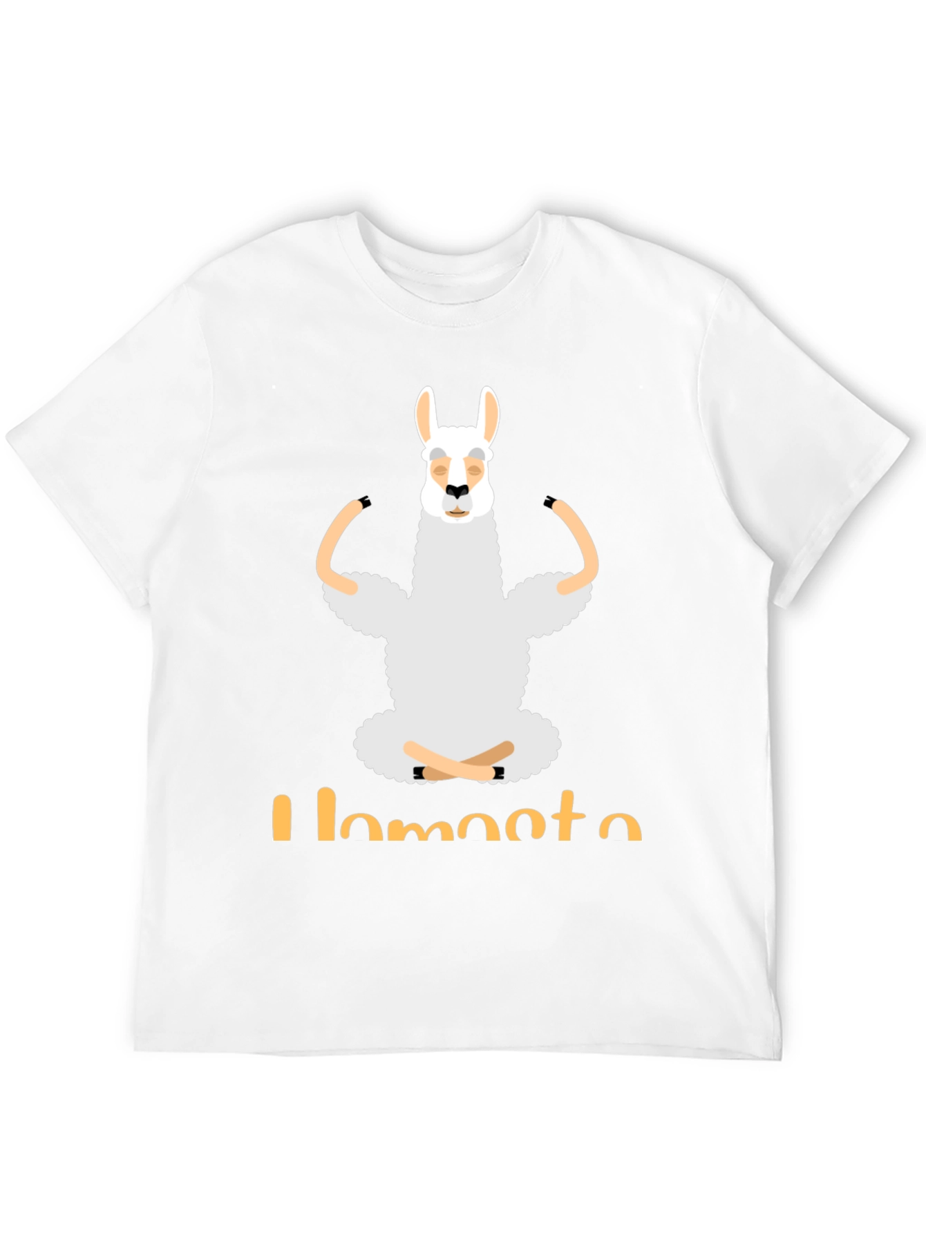 Llamaste Yoga T-Shirt - Funny Llama Meditating Tee