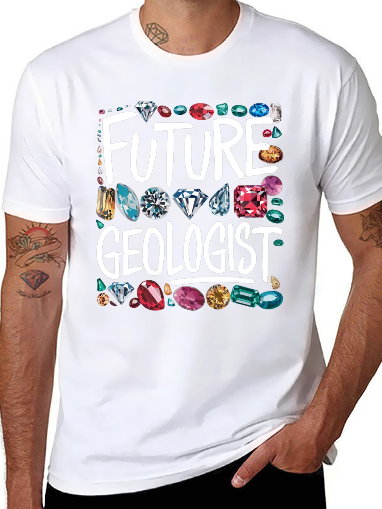 Future Geologist Gemstone T-Shirt