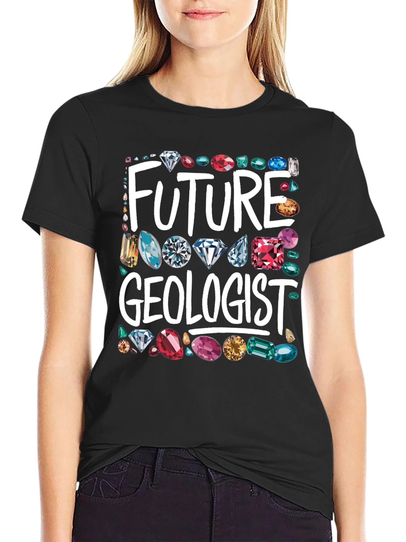 Future Geologist Gemstone T-Shirt