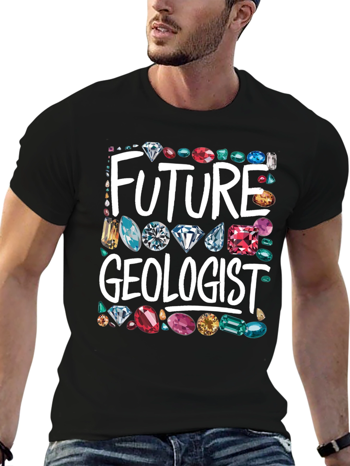 Future Geologist Gemstone T-Shirt