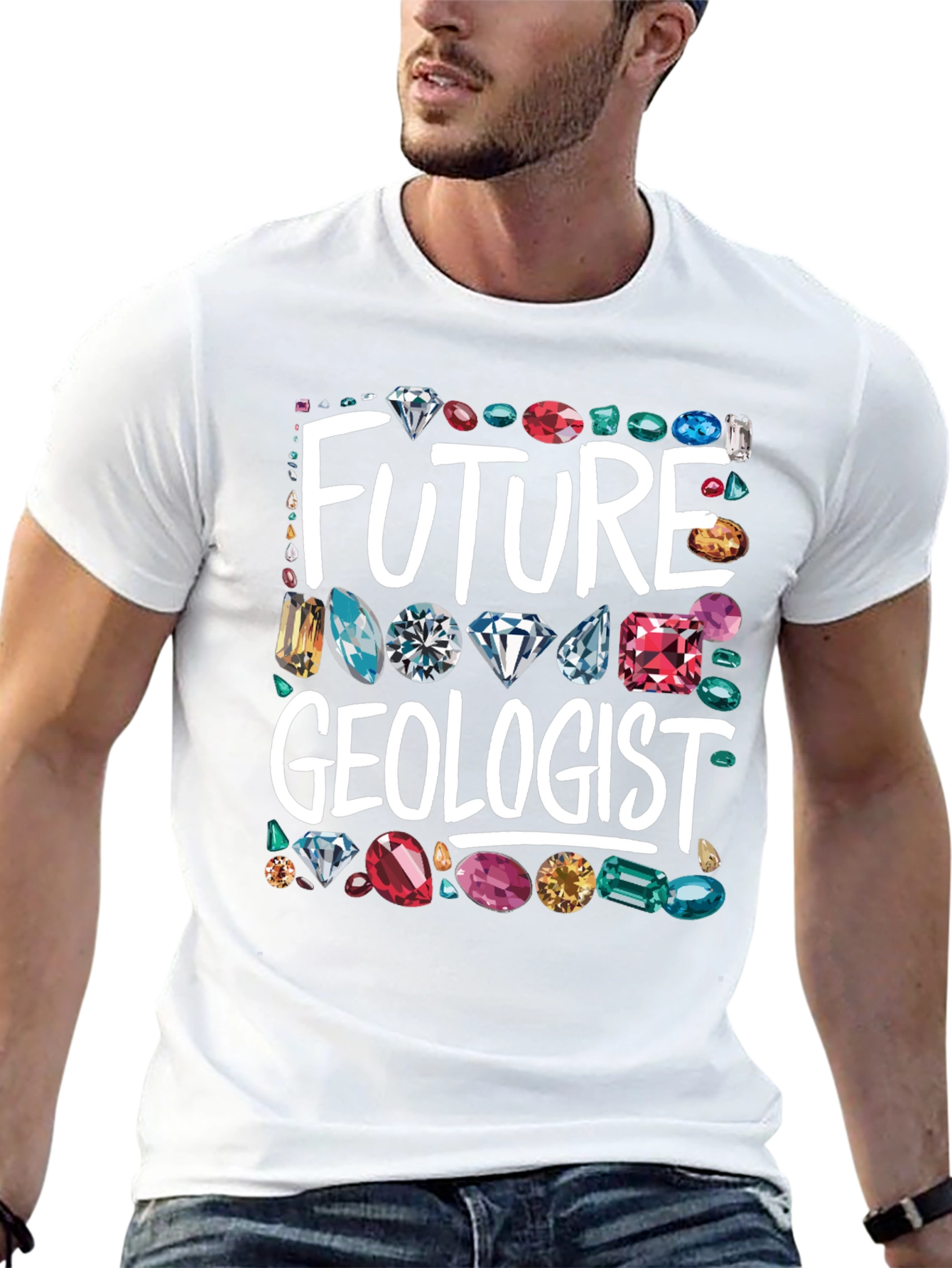 Future Geologist Gemstone T-Shirt