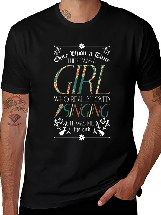 Once Upon a Time Girl Singing Graphic Tee