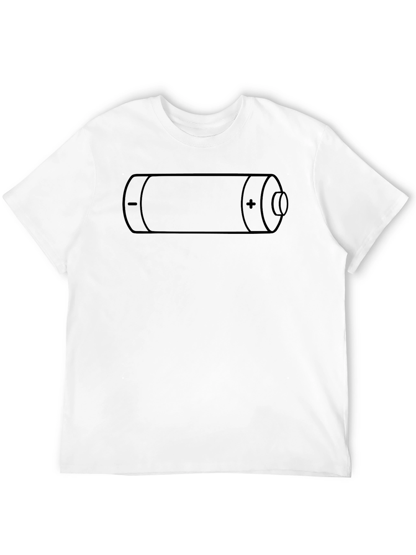 Battery Graphic Tee - Charge Up Your Style