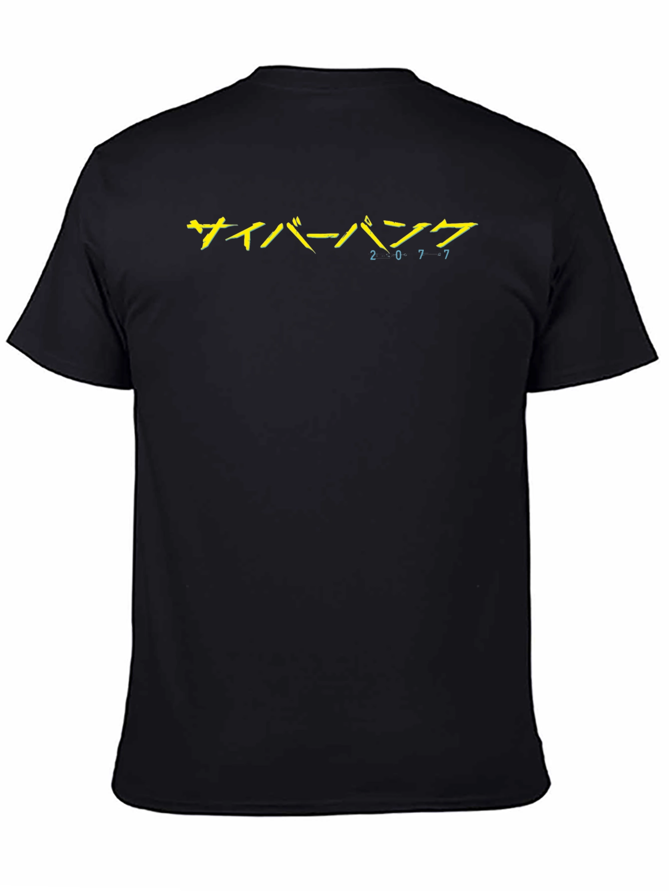 Cyberpunk 2077 Graphic Tee - Black Cotton