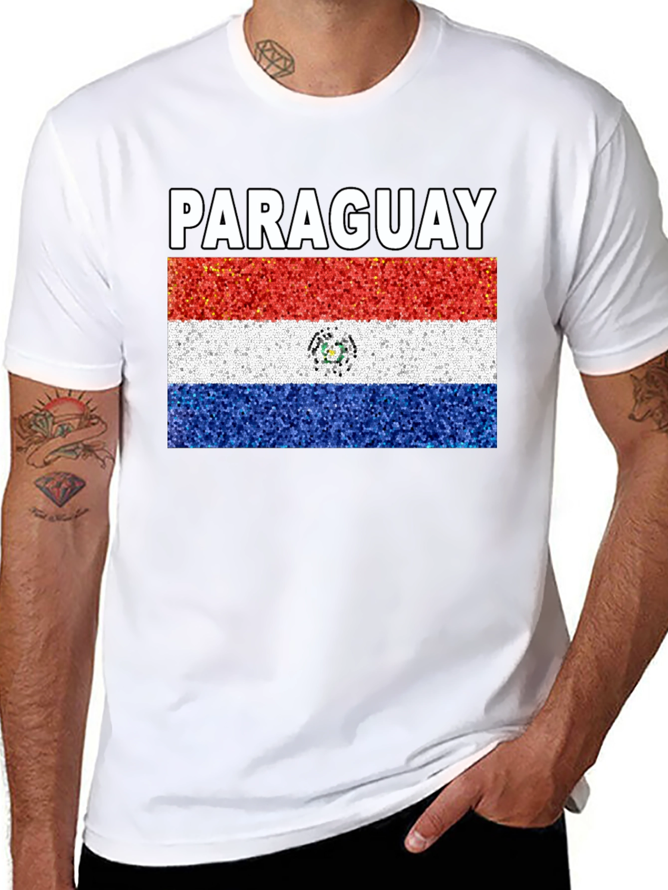 Paraguay Flag T-Shirt - Stylish Patriotic Tee