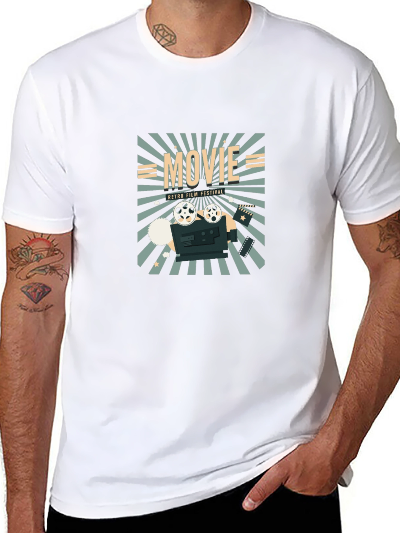 Retro Movie Festival Graphic Tee
