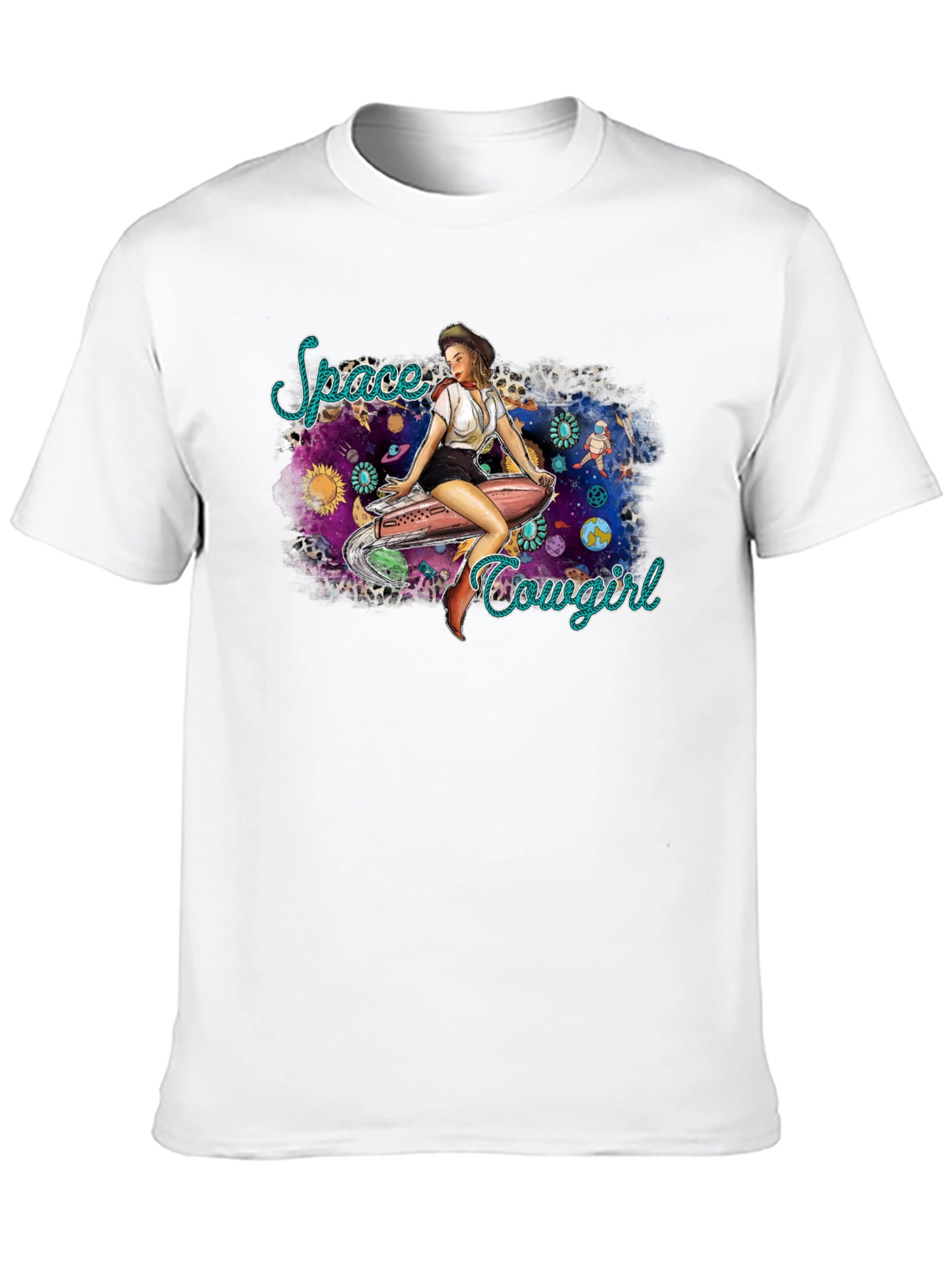 Space Cowgirl Graphic T-Shirt