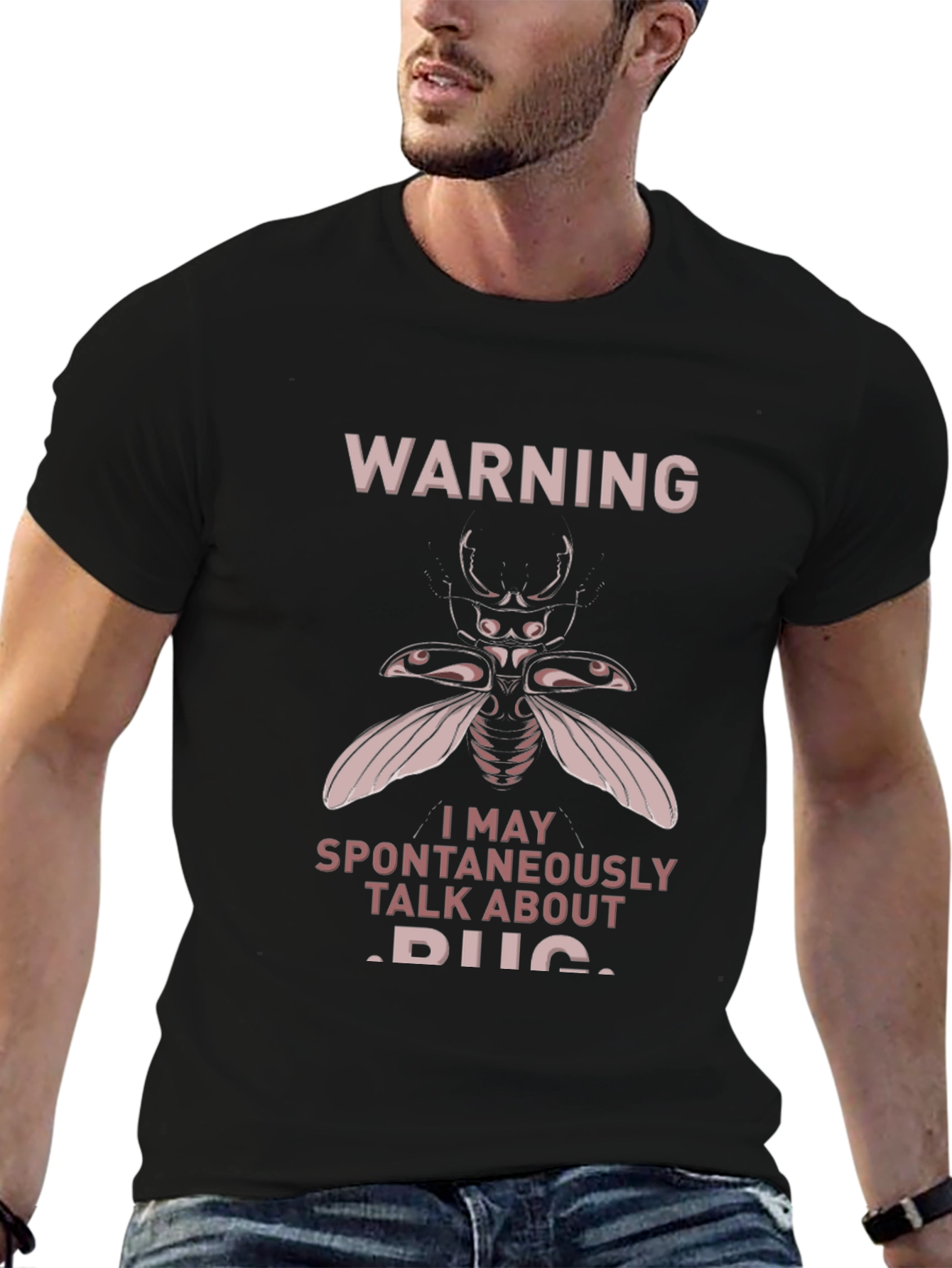 Warning: May Spontaneously Talk About Bugs T-Shirt