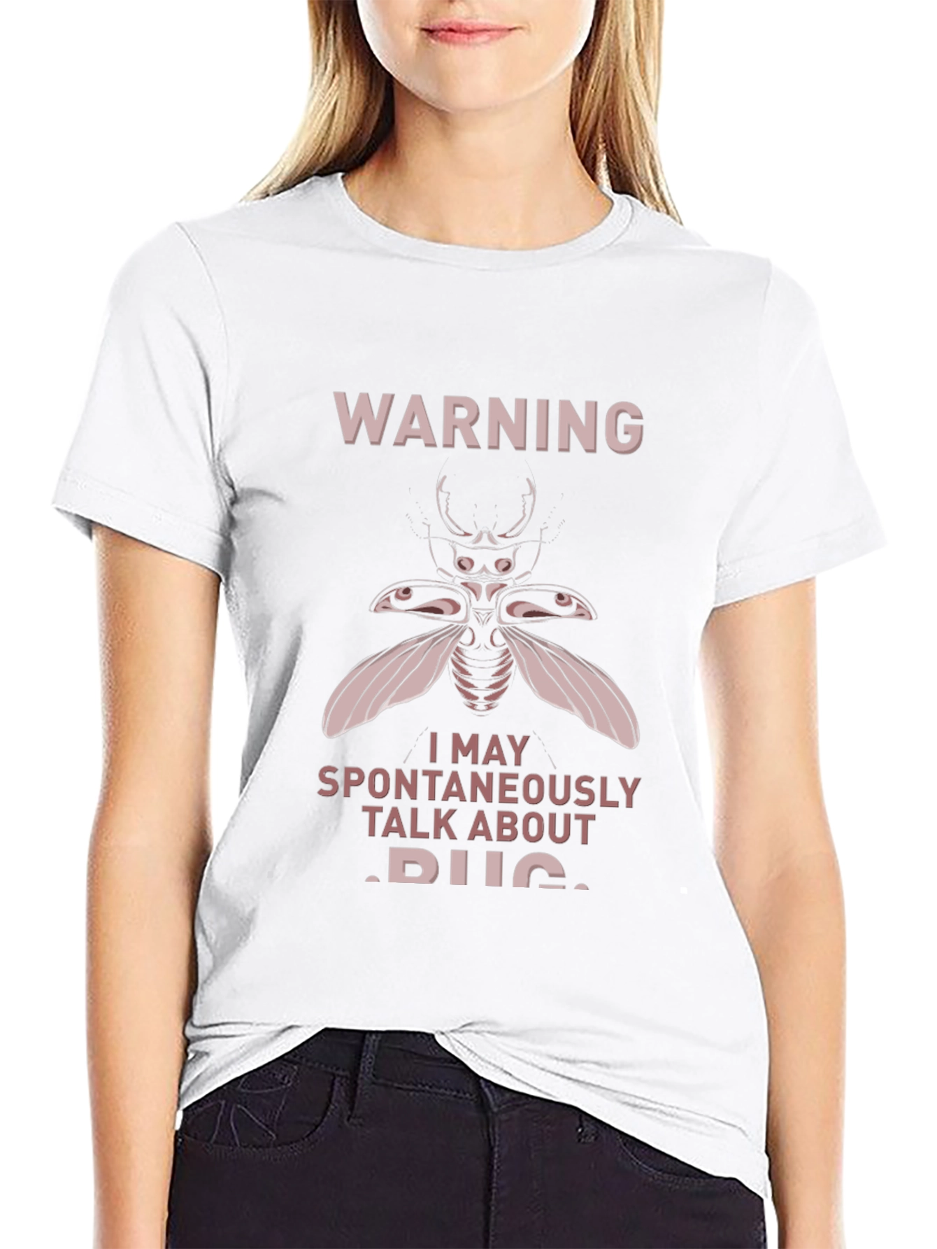 Warning: May Spontaneously Talk About Bugs T-Shirt