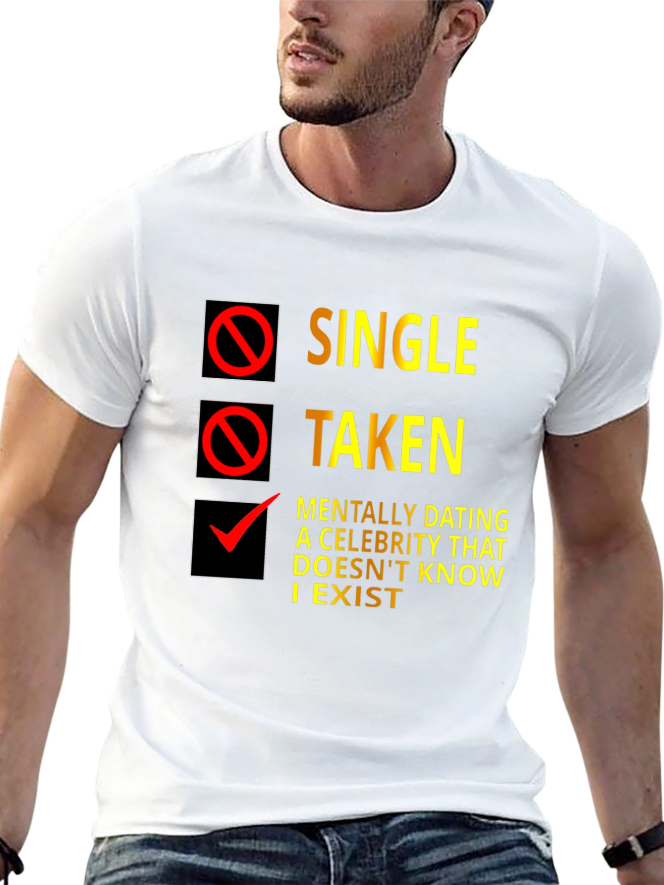 Single Taken T-Shirt - Funny Dating Status Tee