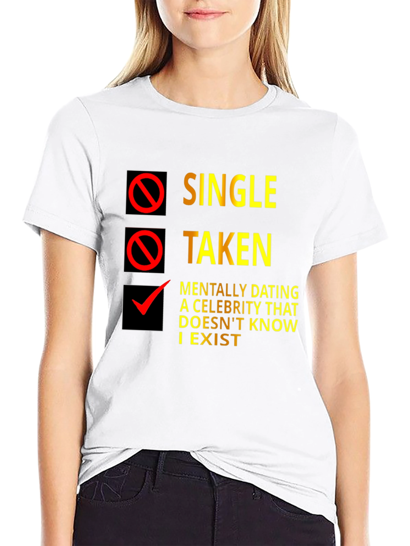 Single Taken T-Shirt - Funny Dating Status Tee
