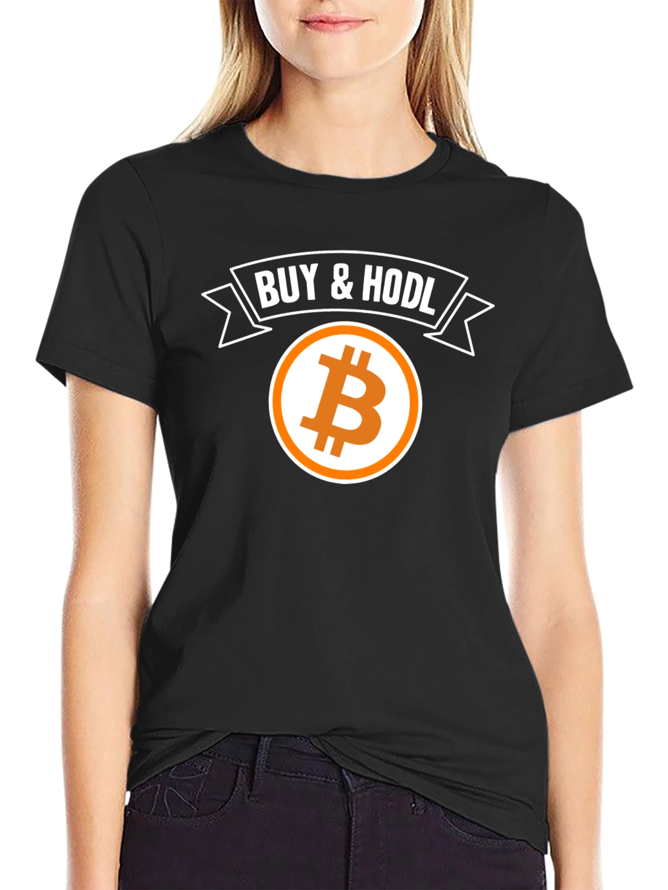 Buy & HODL Bitcoin T-Shirt Crypto BTC