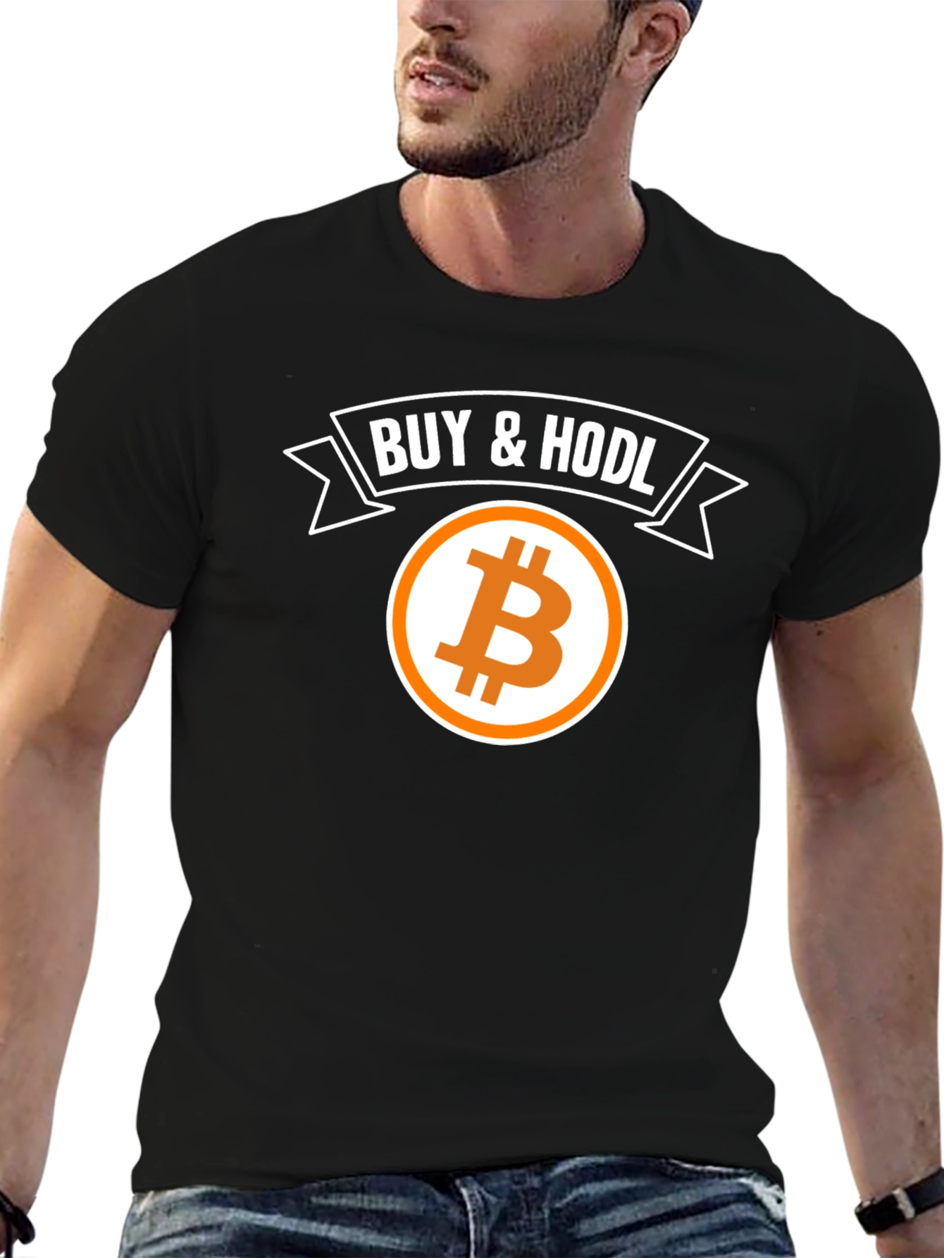 Buy & HODL Bitcoin T-Shirt Crypto BTC