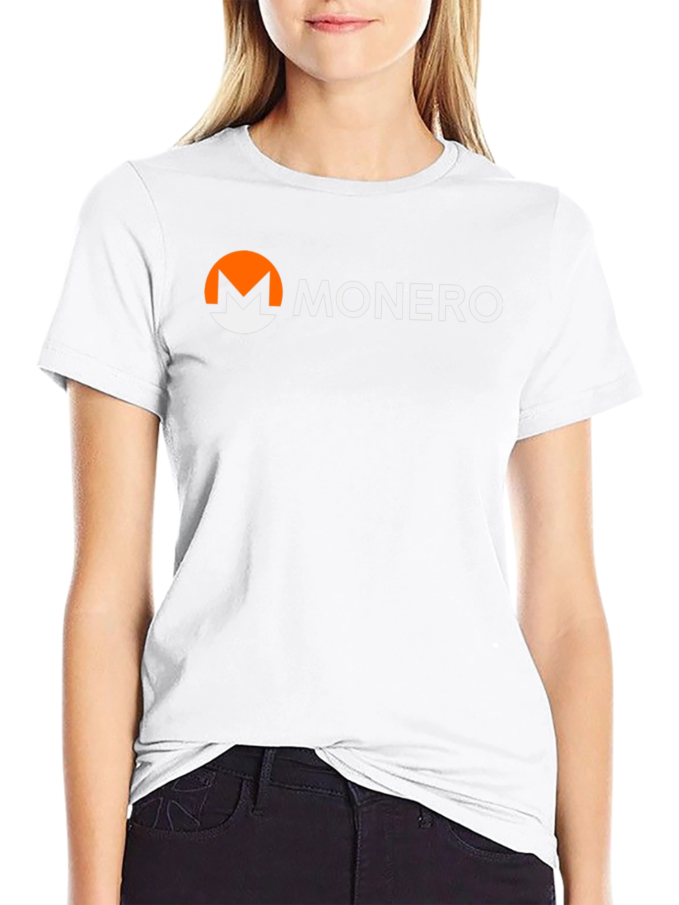 Monero Logo T-Shirt - Black Crypto Tee