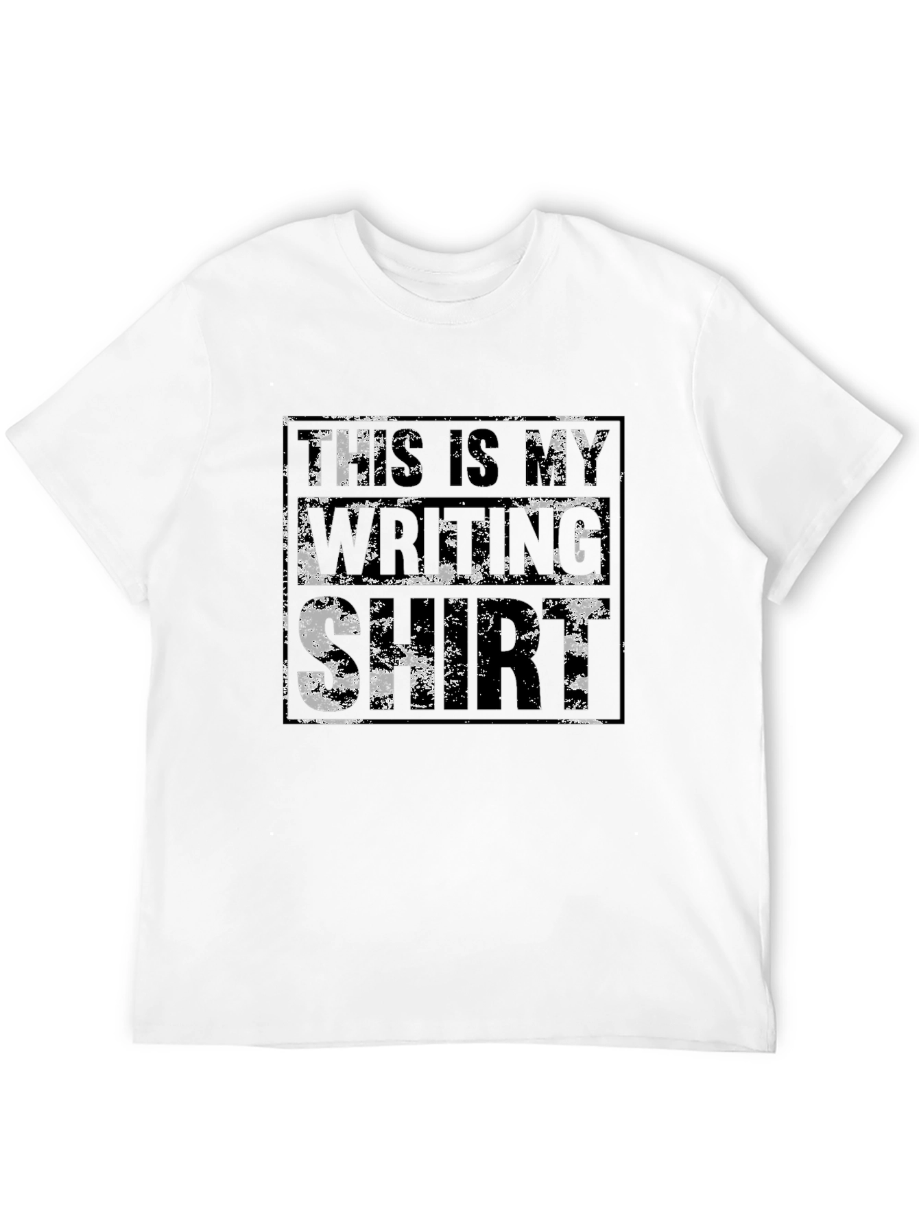 This Is My Writing Shirt - Novelty Graphic Tee