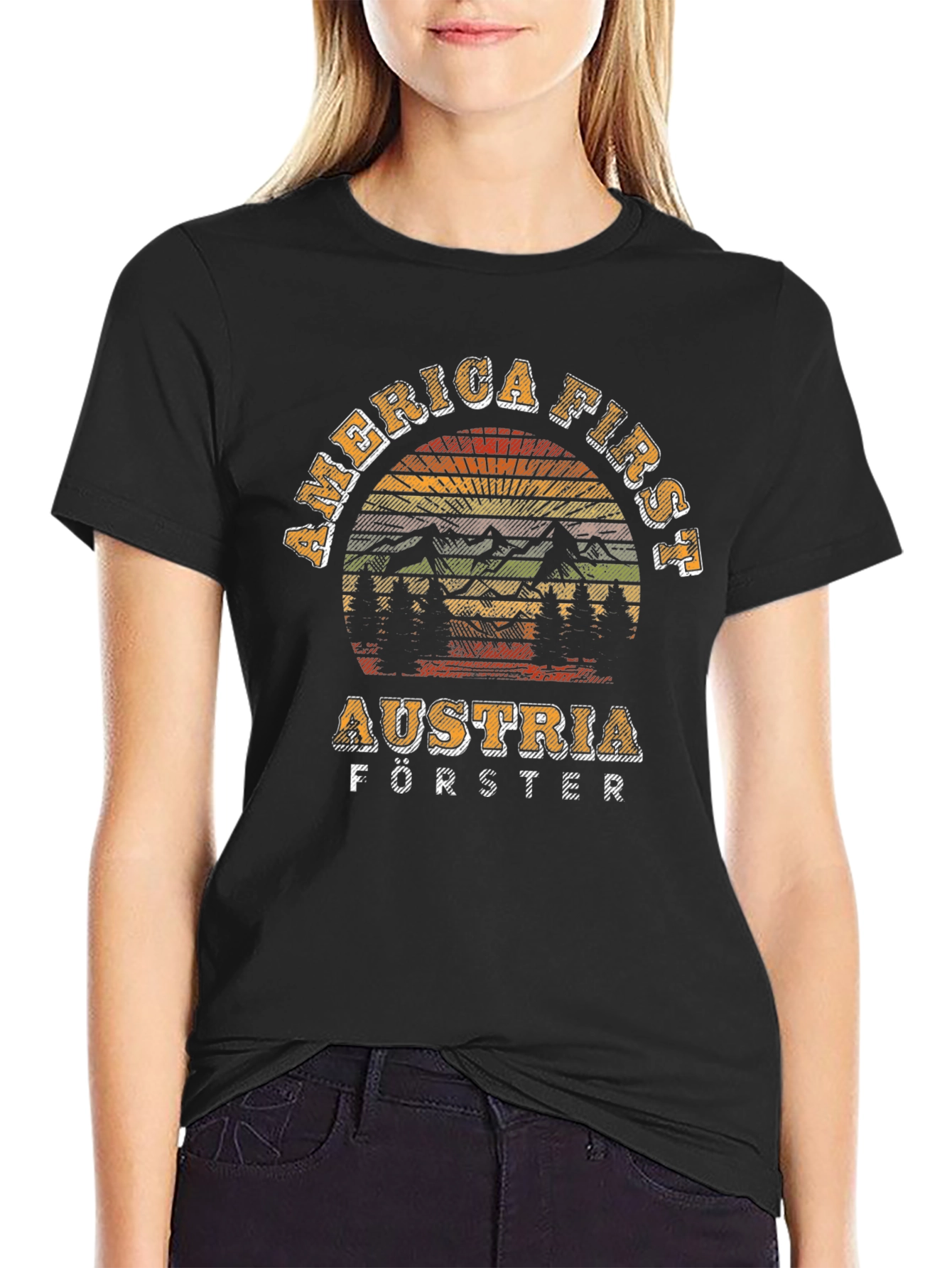 America First Austria Förster T-Shirt