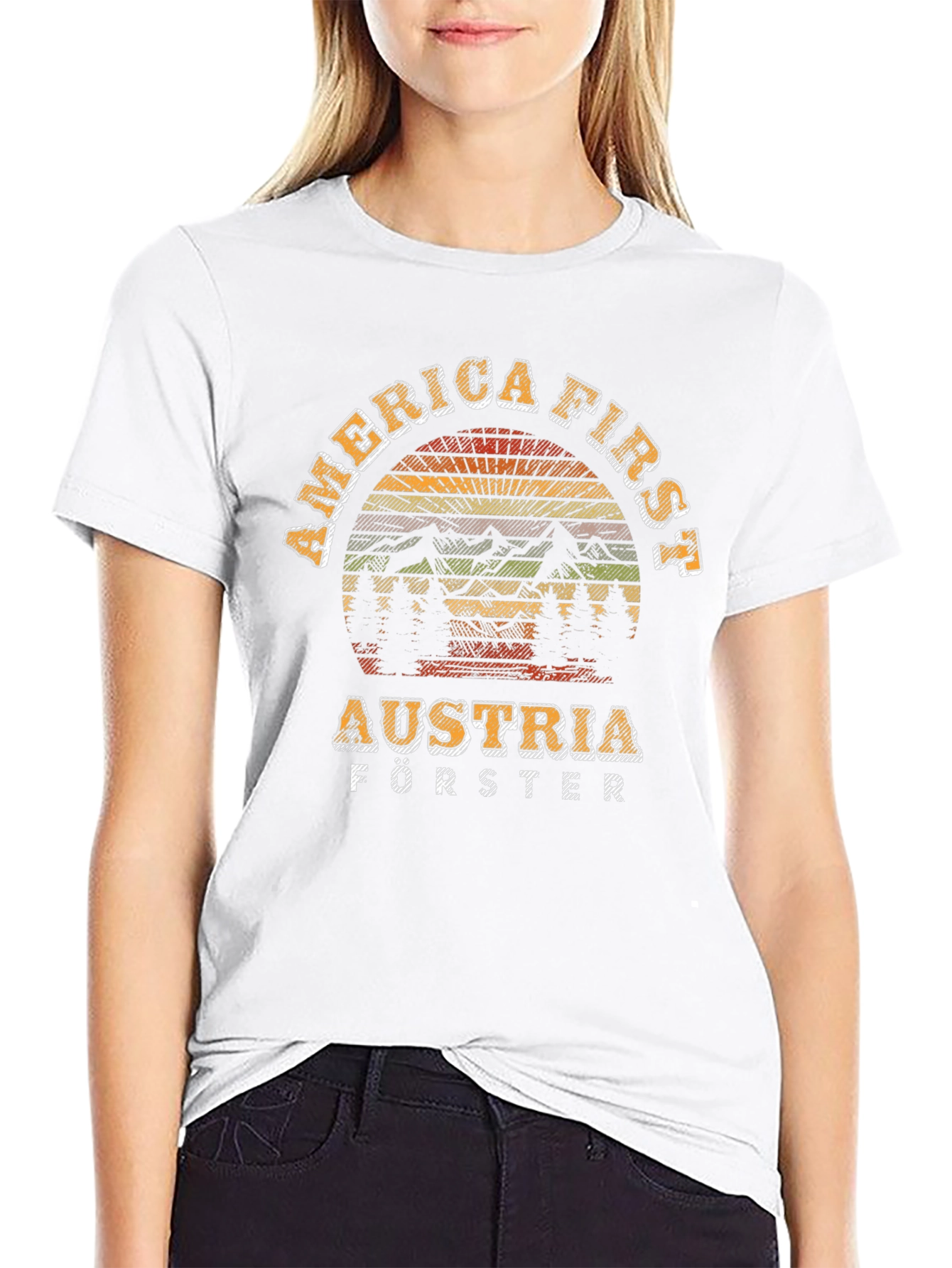 America First Austria Förster T-Shirt