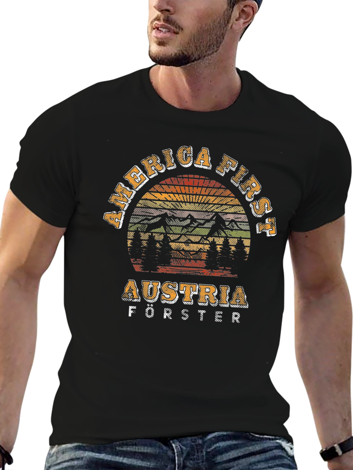 America First Austria Förster T-Shirt