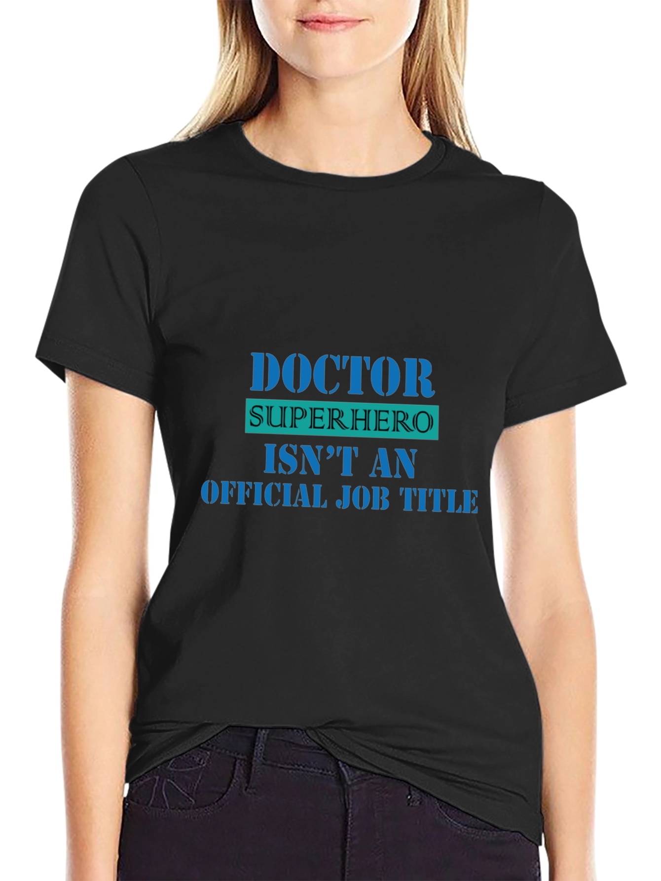 Doctor Superhero Funny Graphic Tee