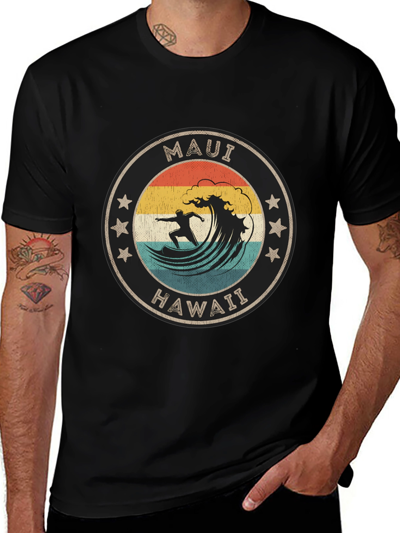 Maui Hawaii Surfing T-Shirt