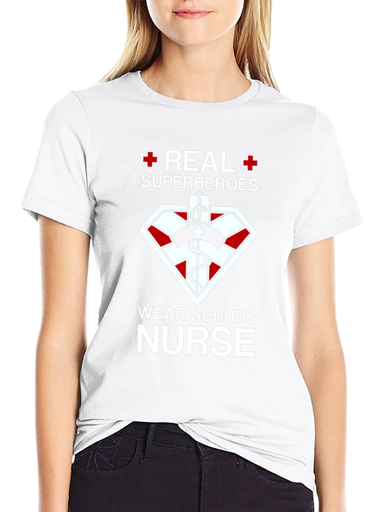 Real Superheroes Nurse T-Shirt