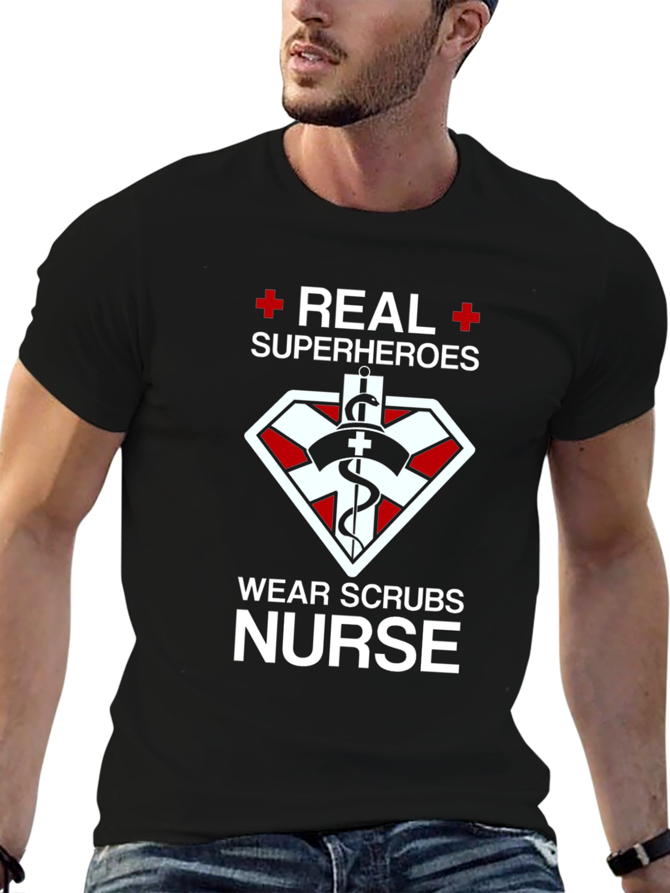 Real Superheroes Nurse T-Shirt