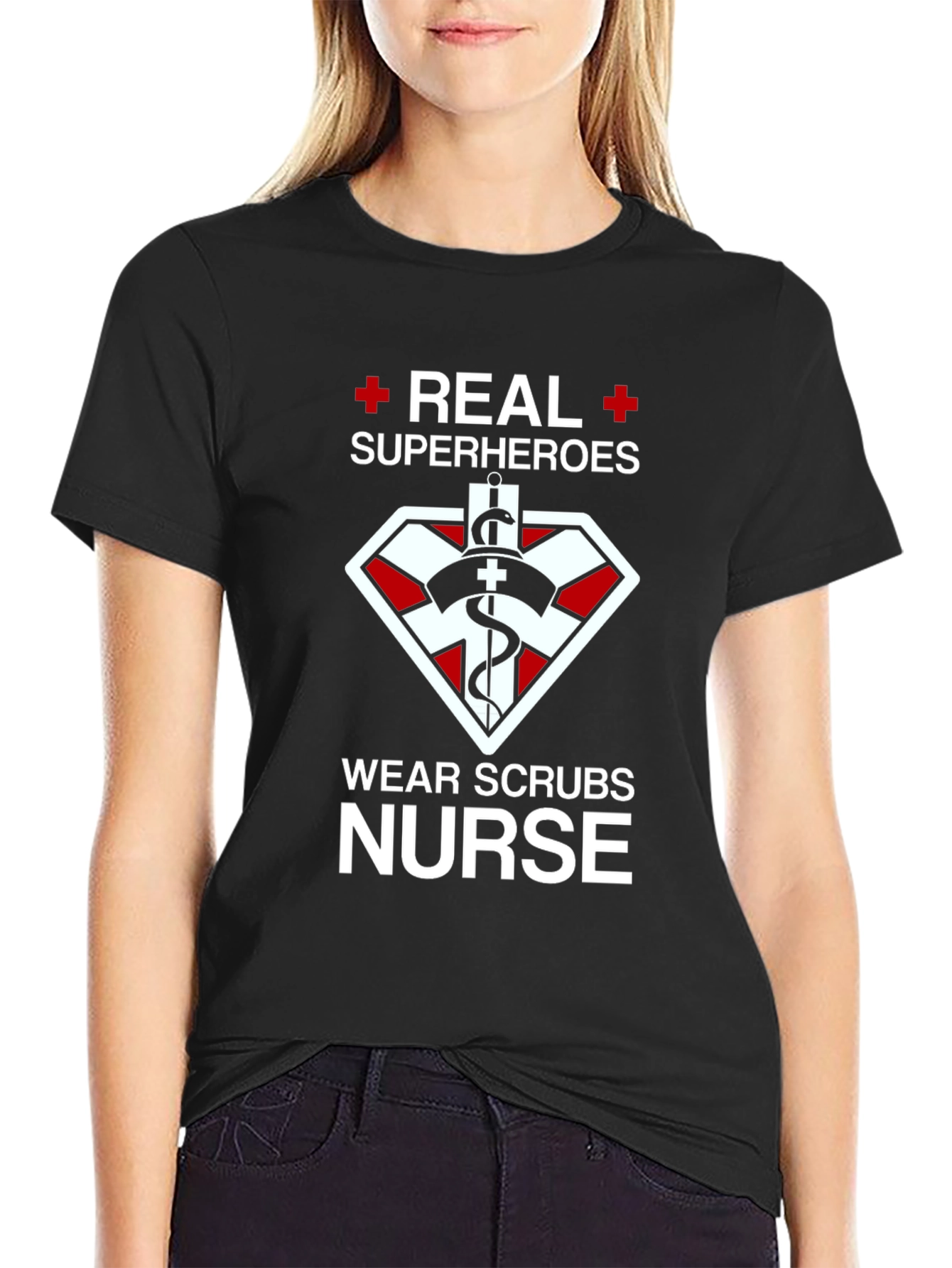 Real Superheroes Nurse T-Shirt
