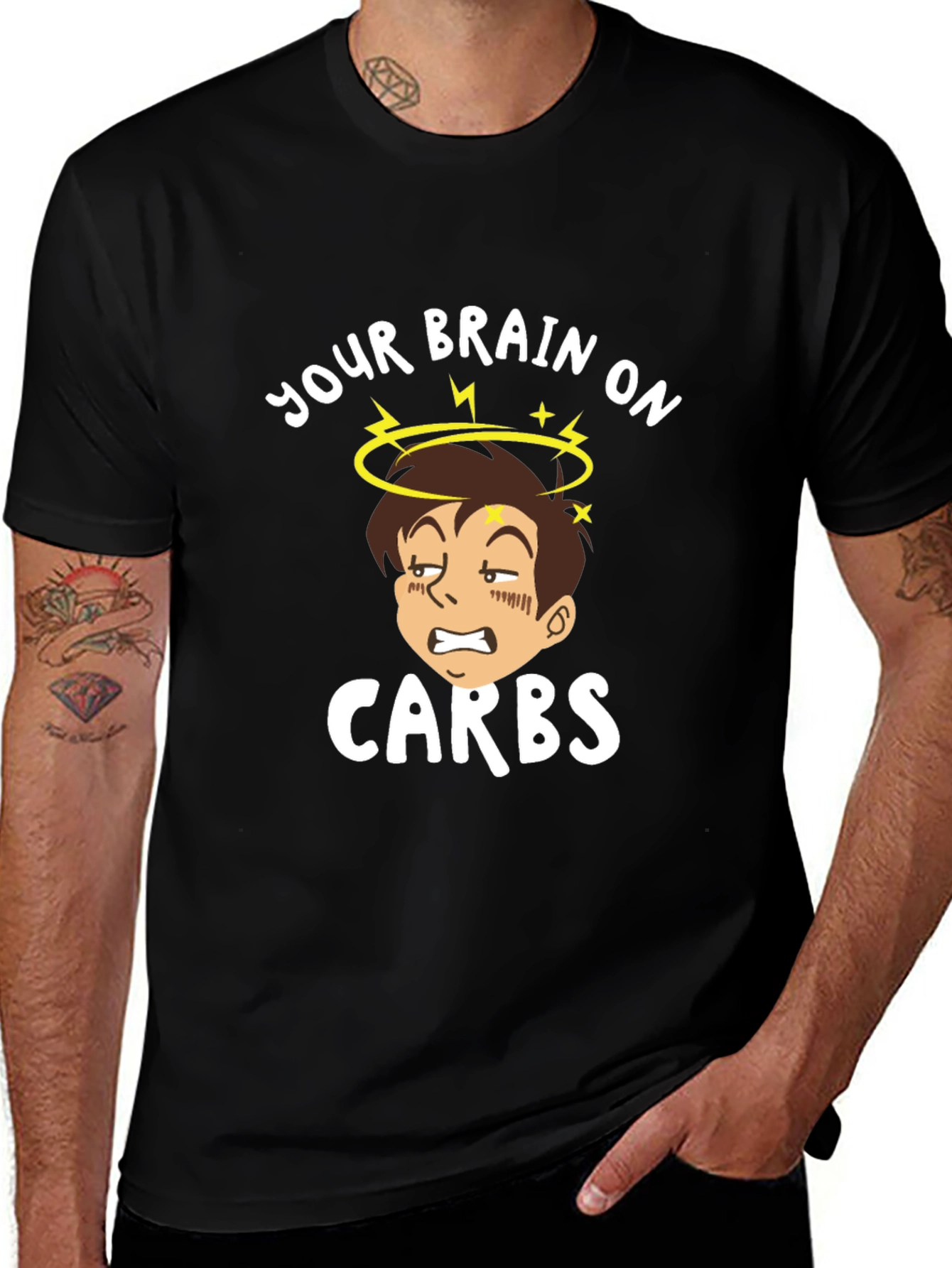 Your Brain On Carbs Graphic T-Shirt