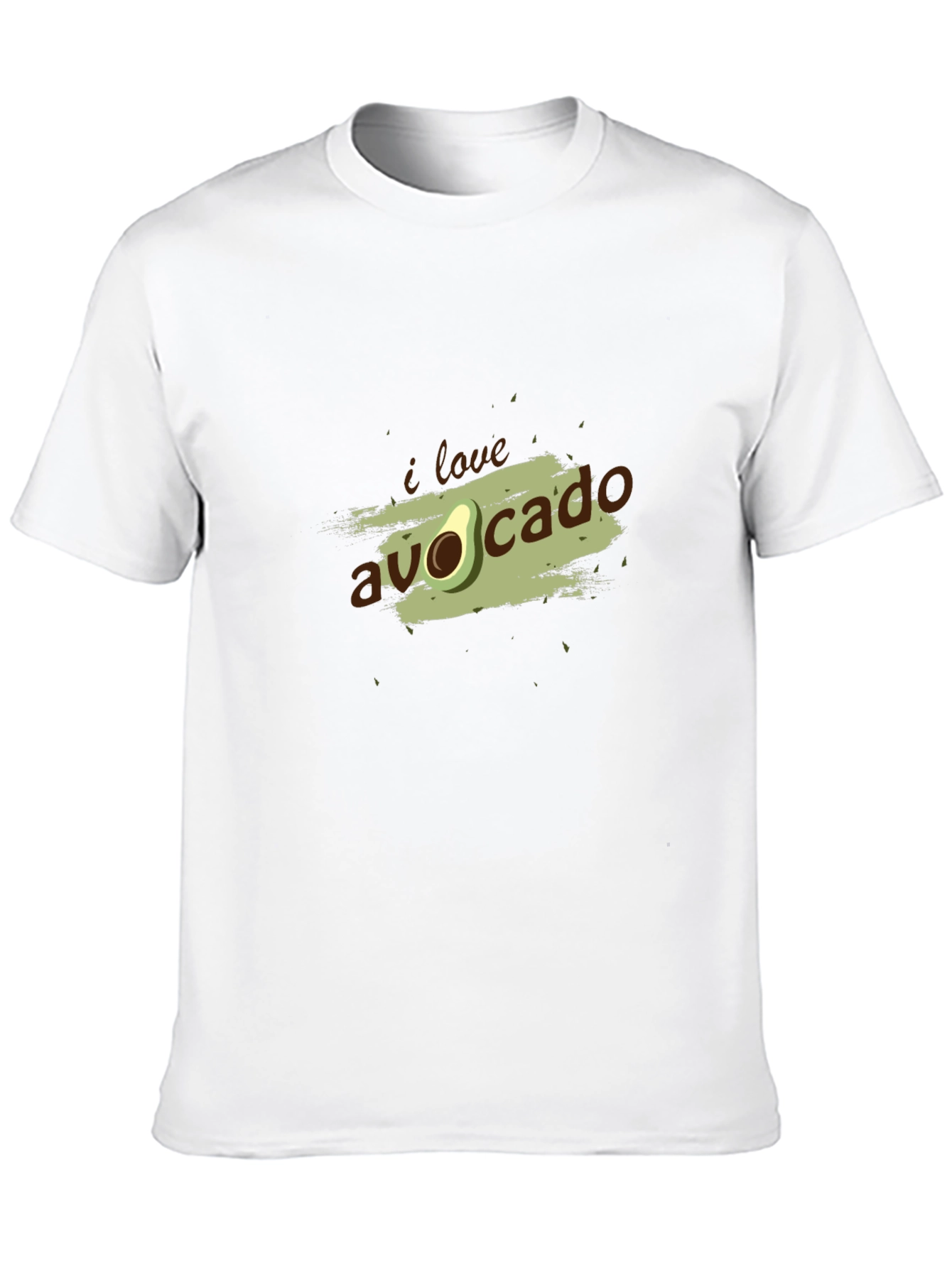 I Love Avocado Graphic T-Shirt - Trendy Casual Tee