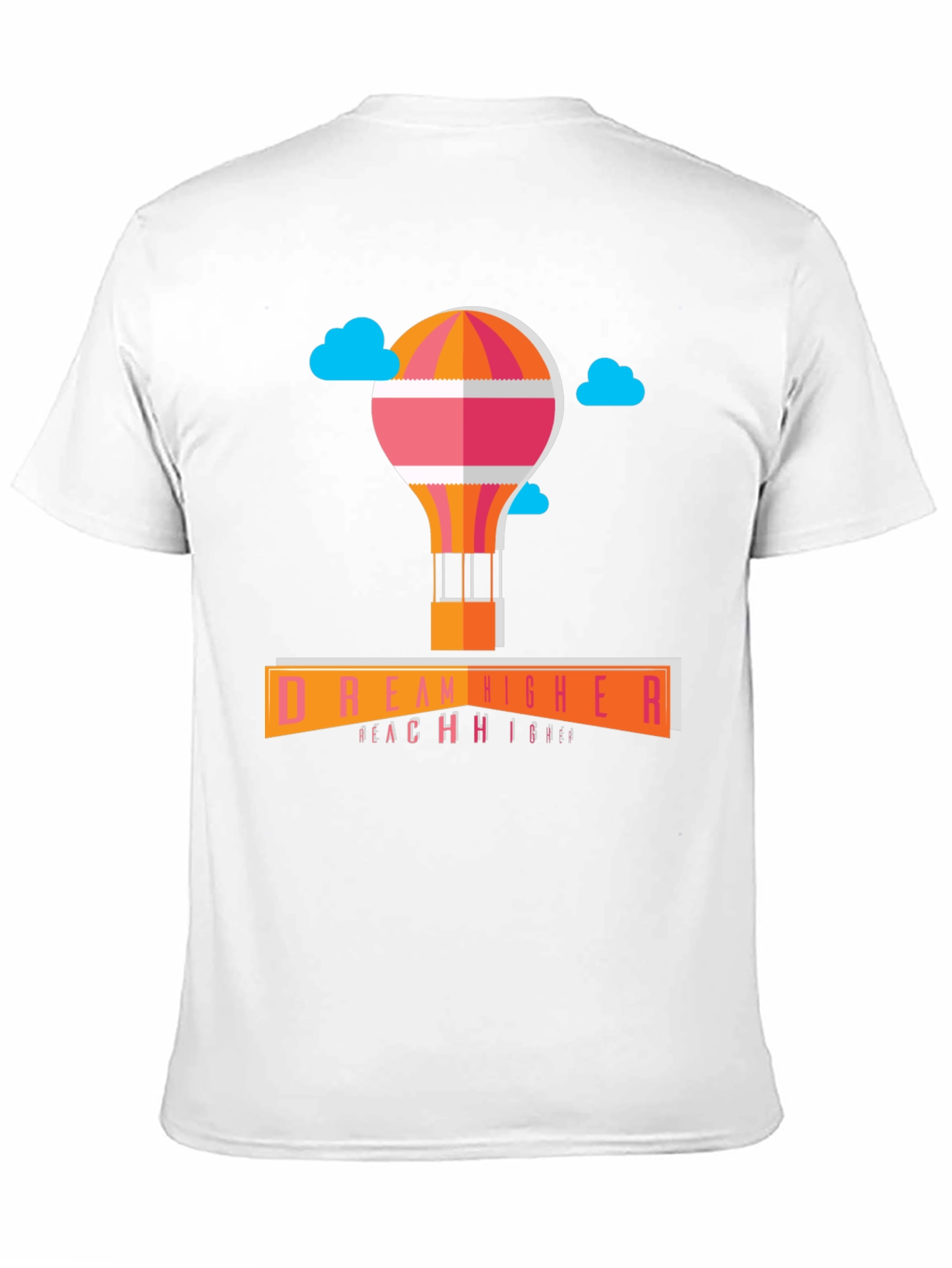 Dream Higher Graphic Tee - Modern Black T-Shirt