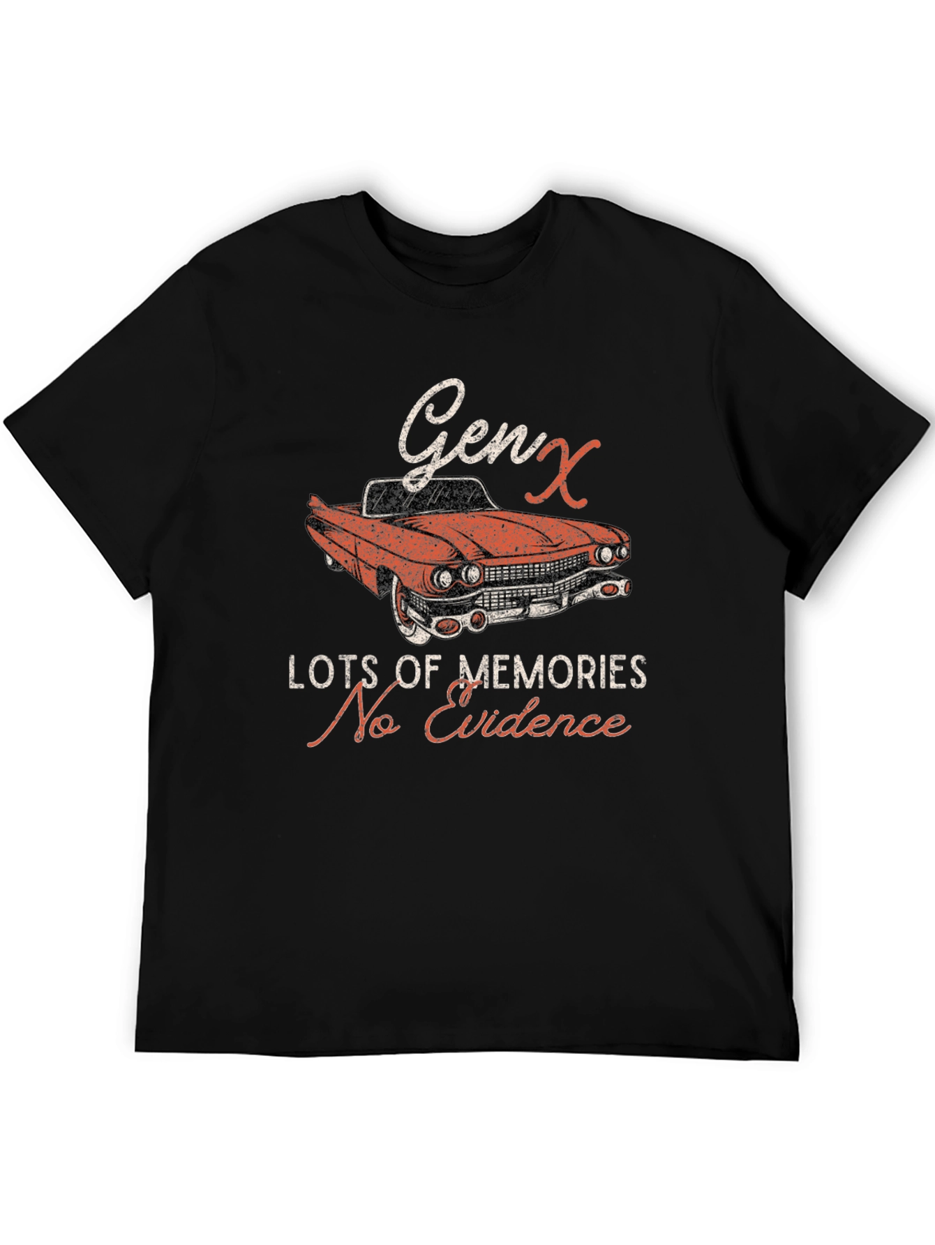 Gen X Car Graphic Tee - Retro Memories