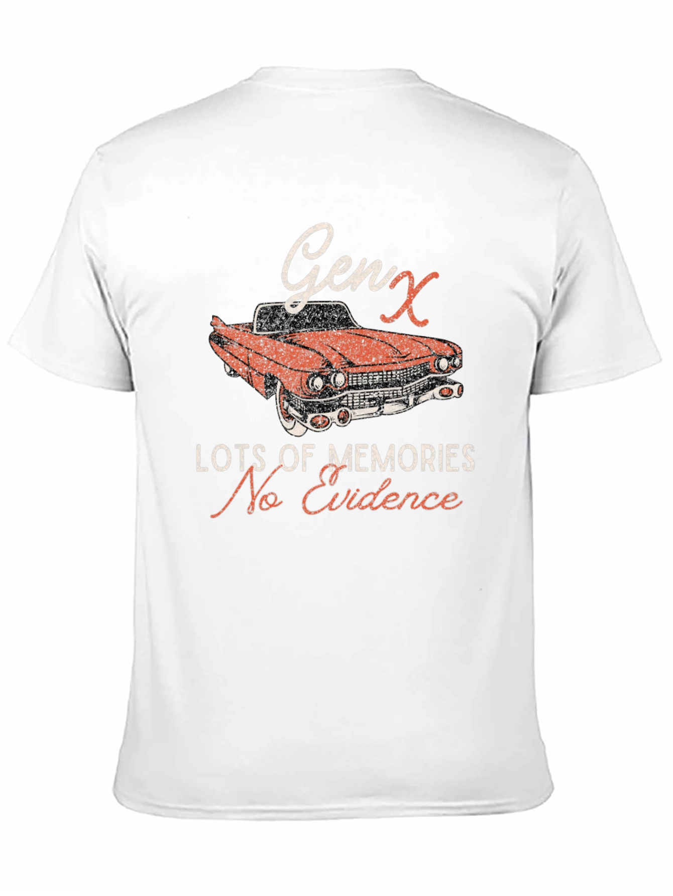 Gen X Car Graphic Tee - Retro Memories