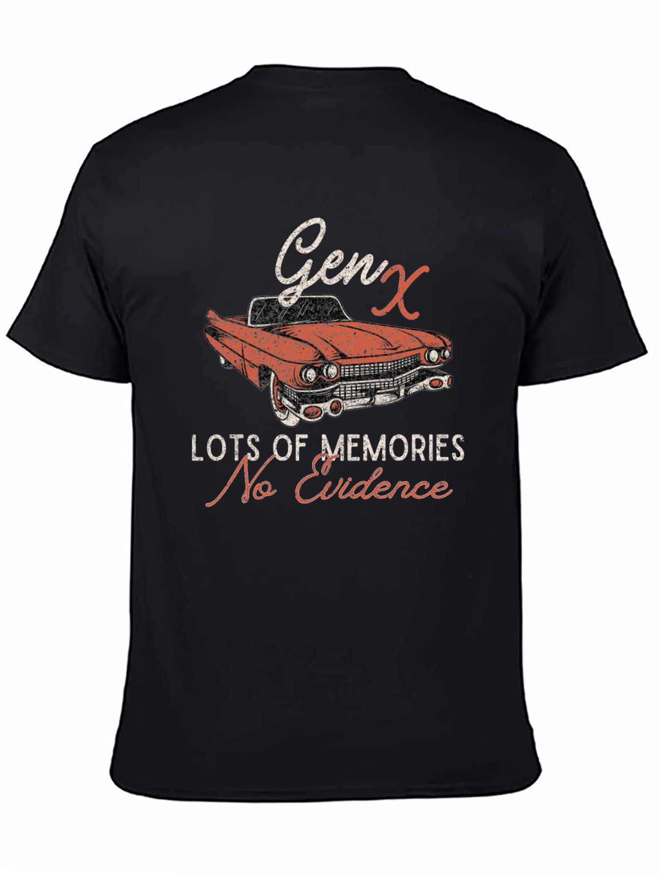 Gen X Car Graphic Tee - Retro Memories