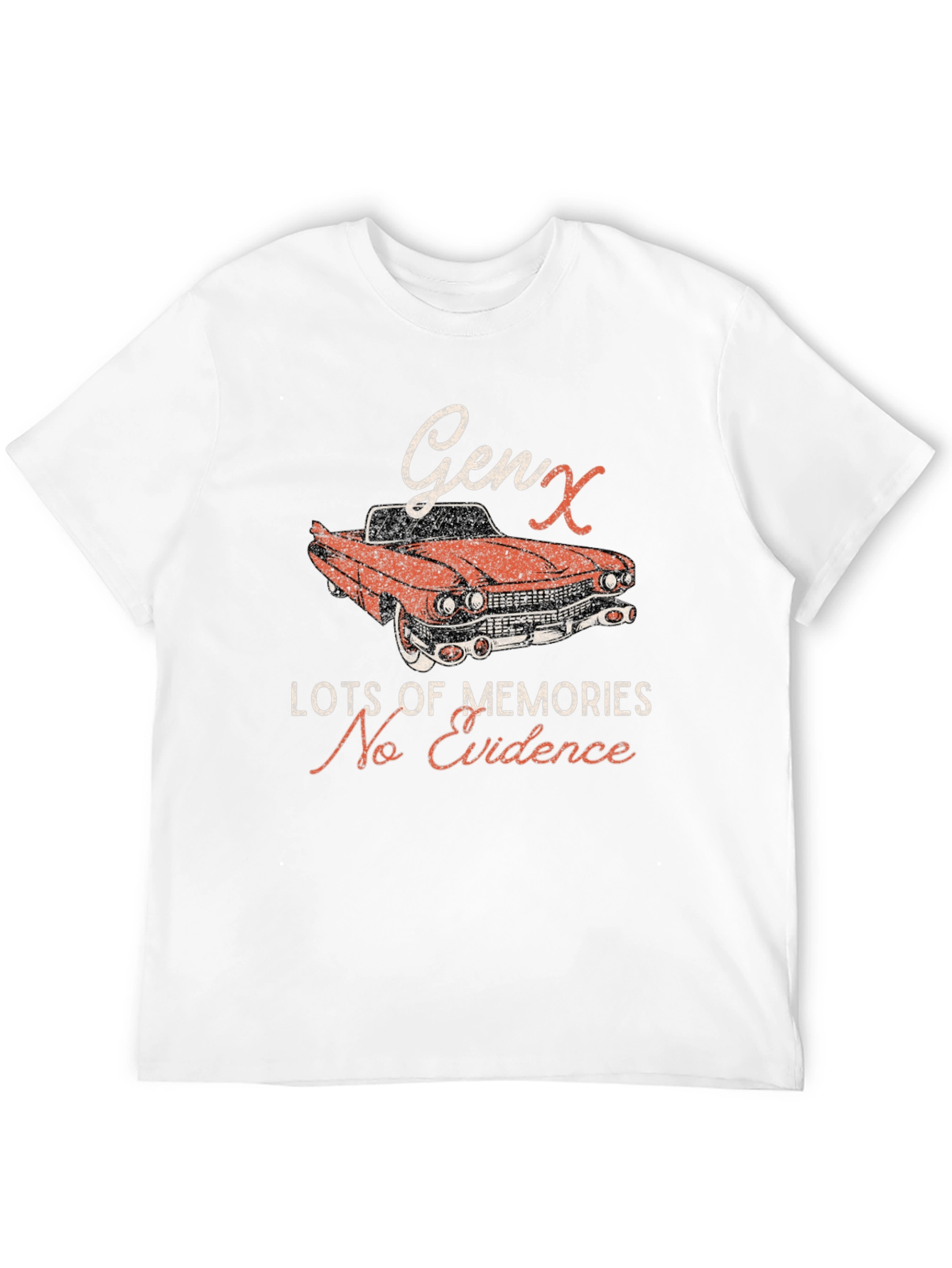 Gen X Car Graphic Tee - Retro Memories