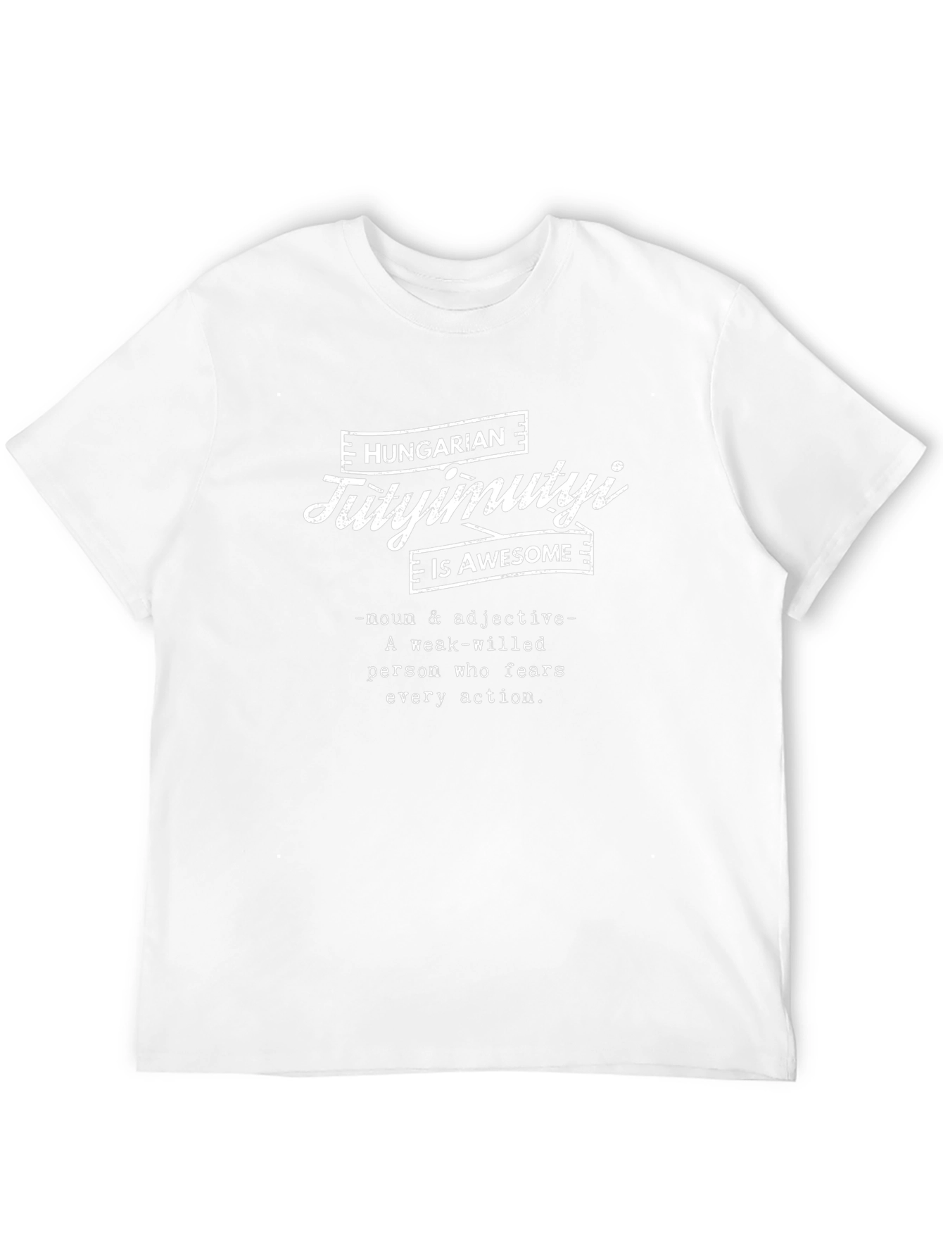 Hungarian Tutyimutyi Graphic T-Shirt - Funny Definition Tee