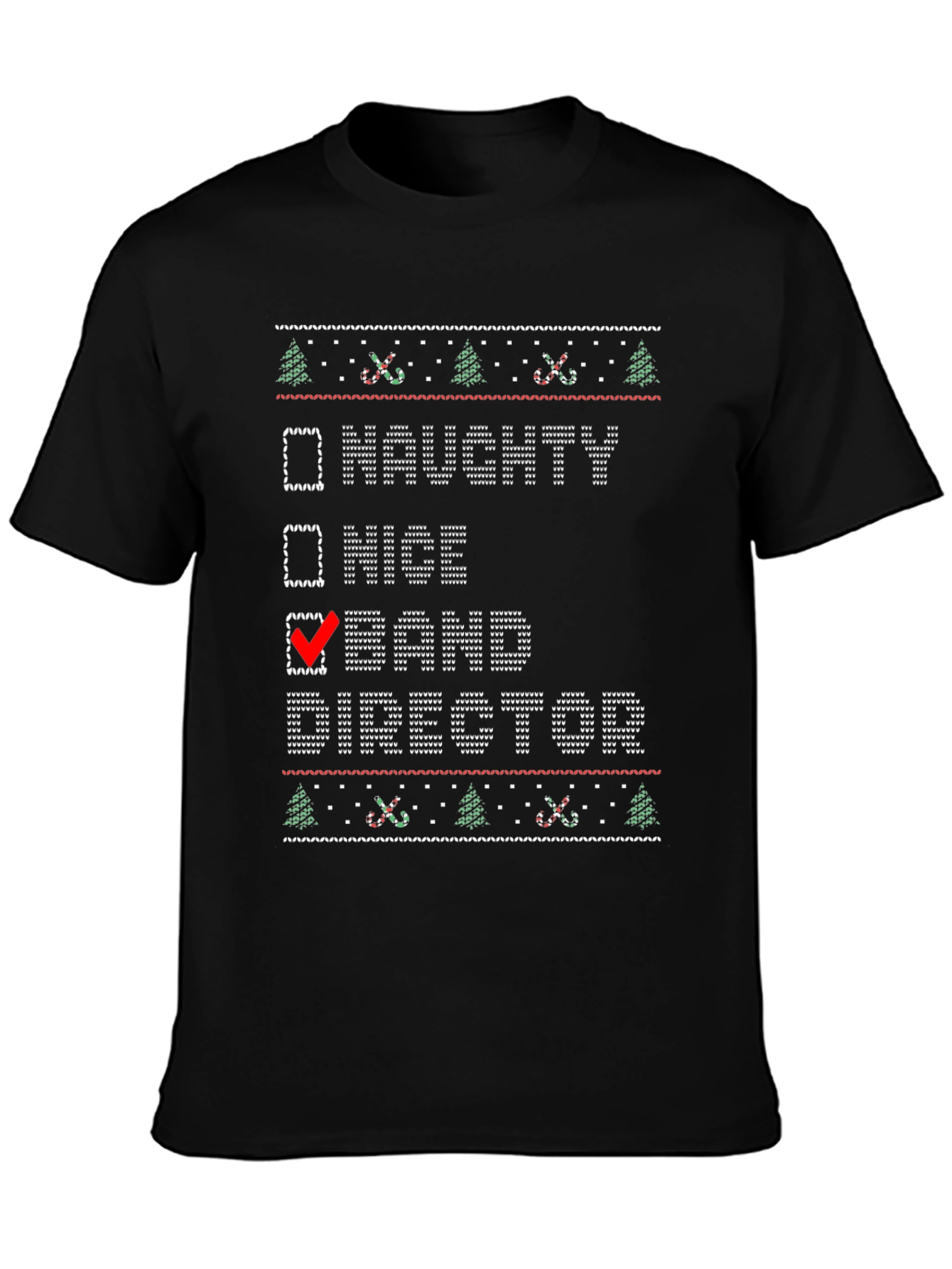 Band Director Ugly Christmas Sweater T-Shirt
