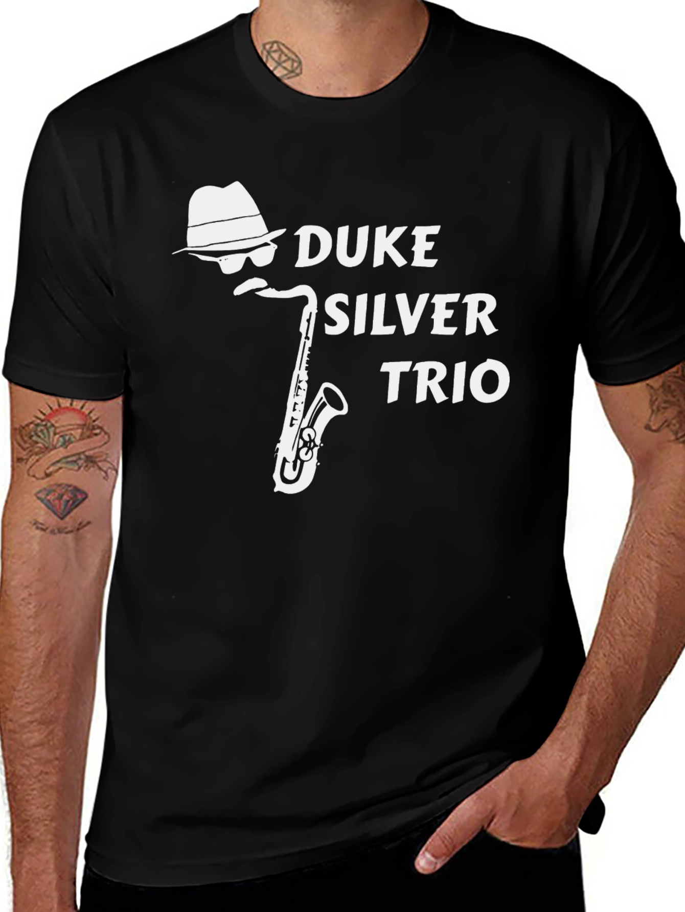 Duke Silver Trio Graphic Tee - Black