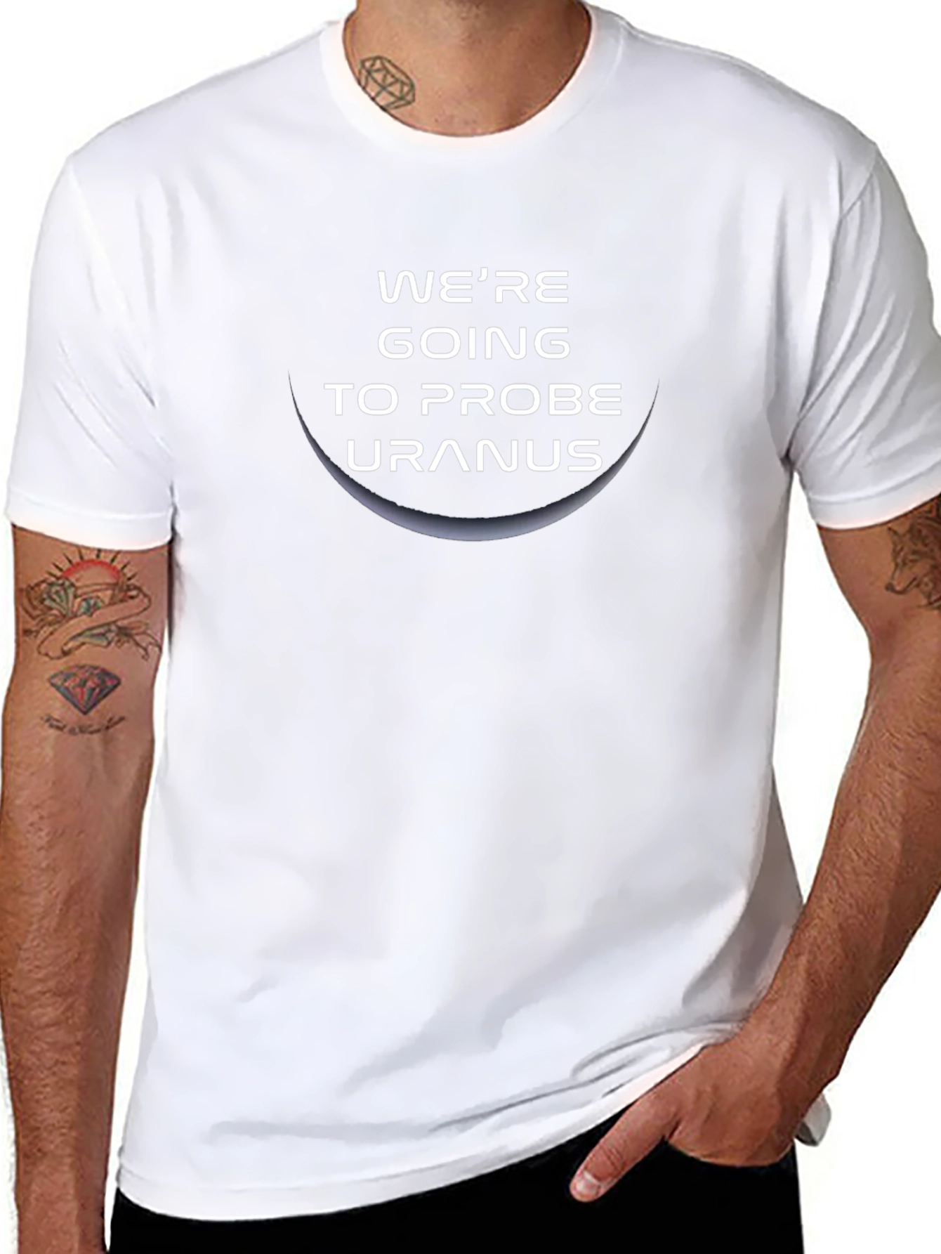 Were Going to Probe Uranus Graphic Tee