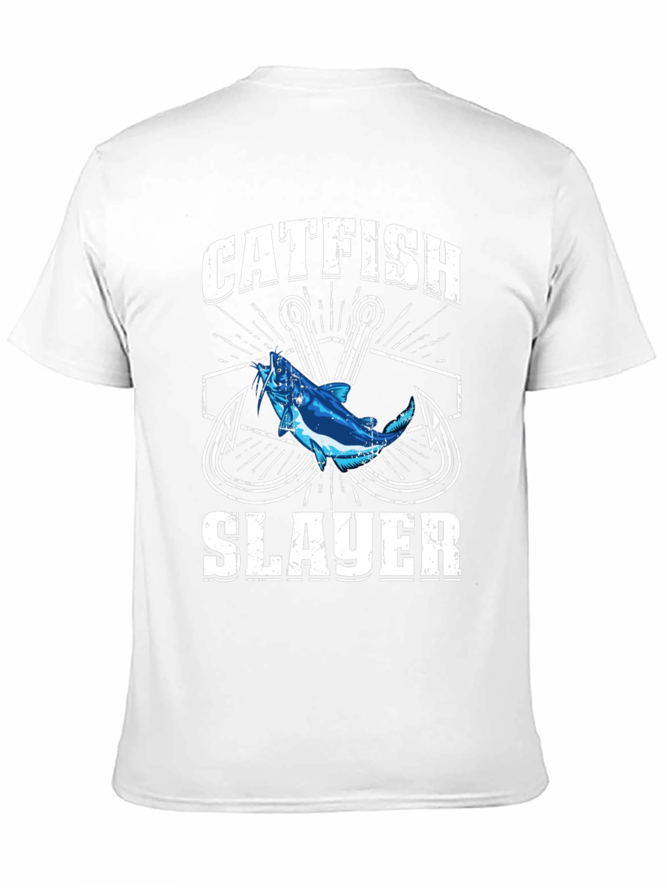 Catfish Slayer Graphic Tee - Fishing Shirt