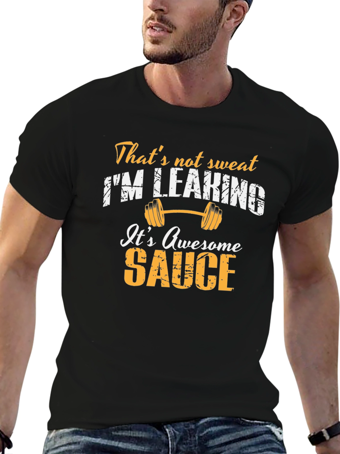 Awesome Sauce Graphic Tee - Gym Humor